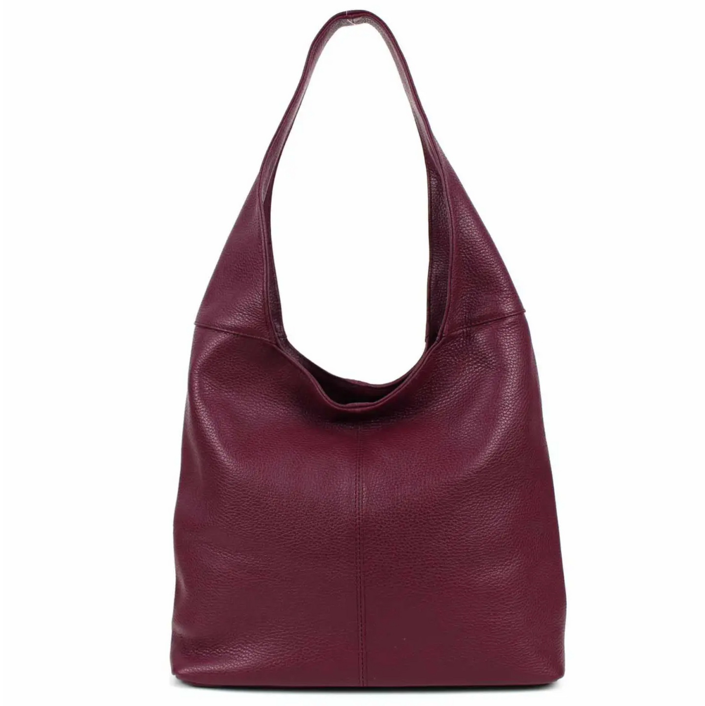 Modarno Borsa Hobo a spalla in Vera Pelle Dollaro Made In Italy 38x16x28 cm