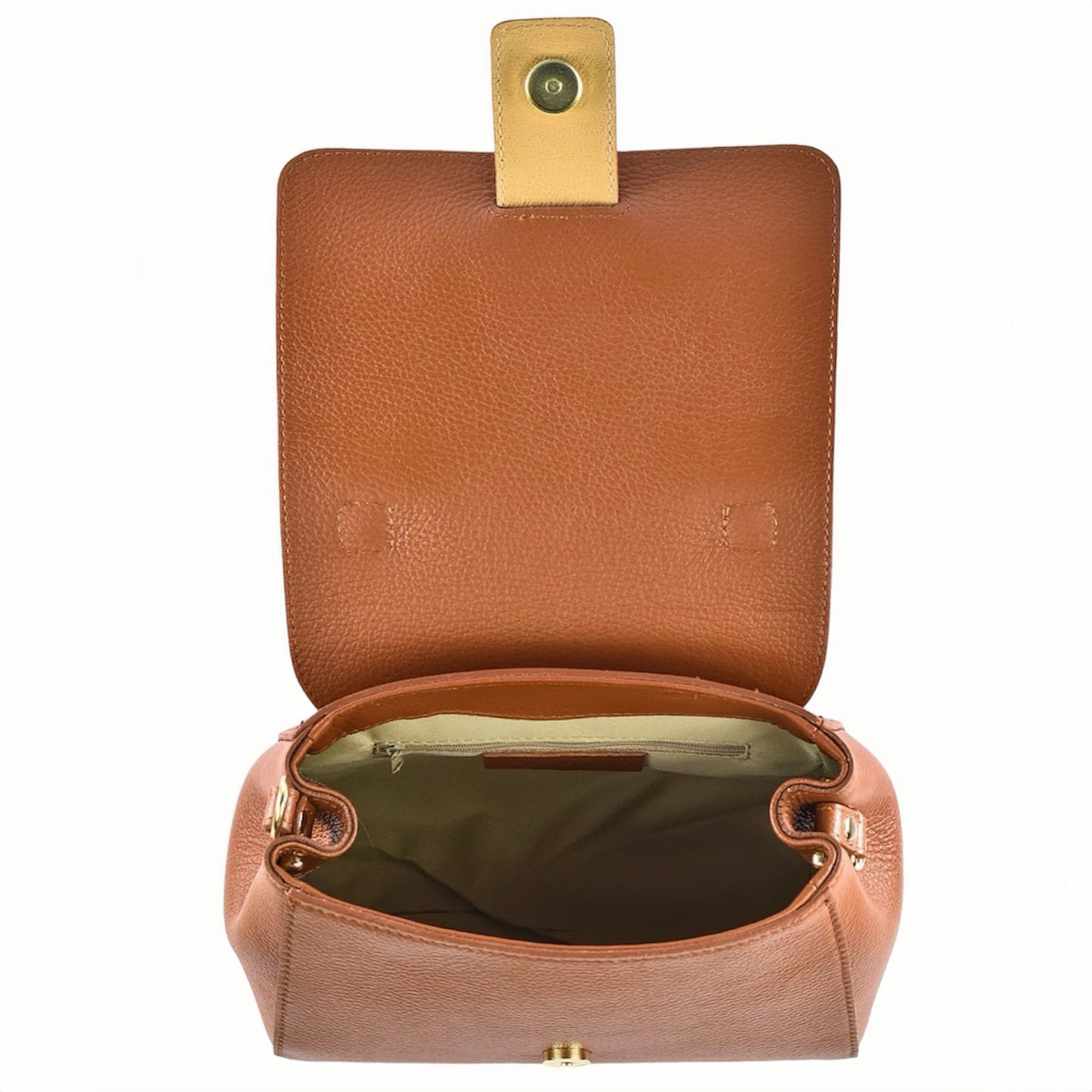 Modarno Borsa Donna Chloe in Vera Pelle Dollaro