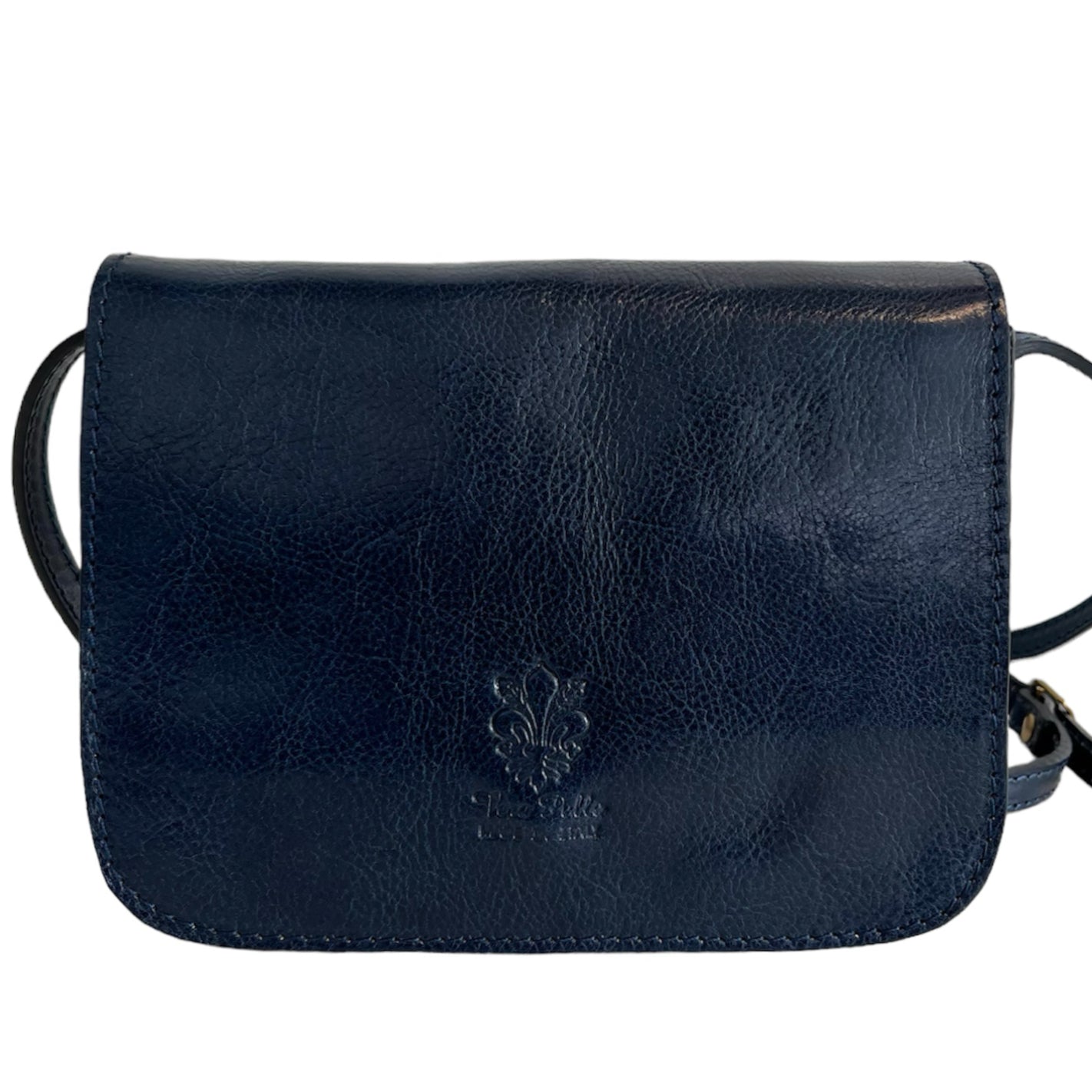 Modarno Schultertasche aus echtem pflanzlich gegerbtem Leder 20 x 7 x 15 cm
