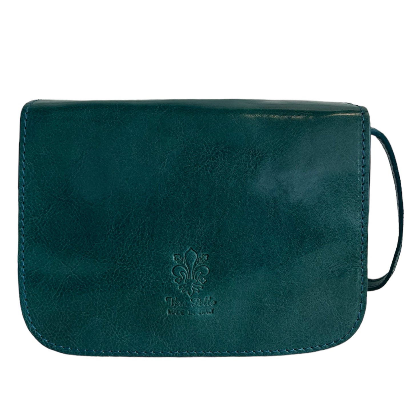 Modarno Schultertasche aus echtem pflanzlich gegerbtem Leder 20 x 7 x 15 cm