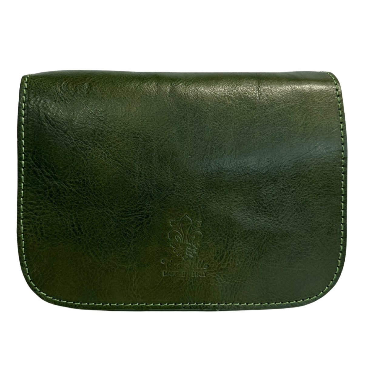 Modarno Schultertasche aus echtem pflanzlich gegerbtem Leder 20 x 7 x 15 cm