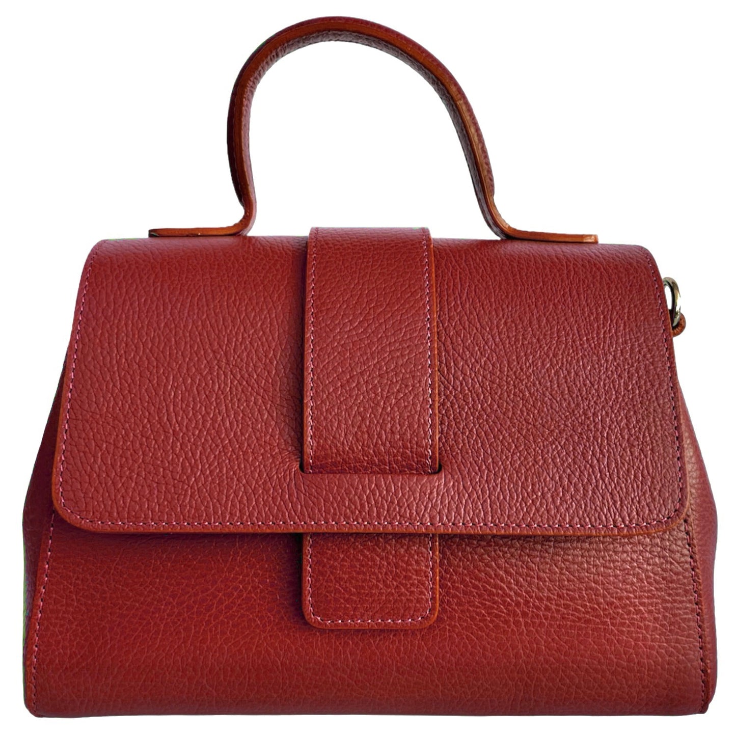 Modarno Borsa Donna Chloe in Vera Pelle Dollaro