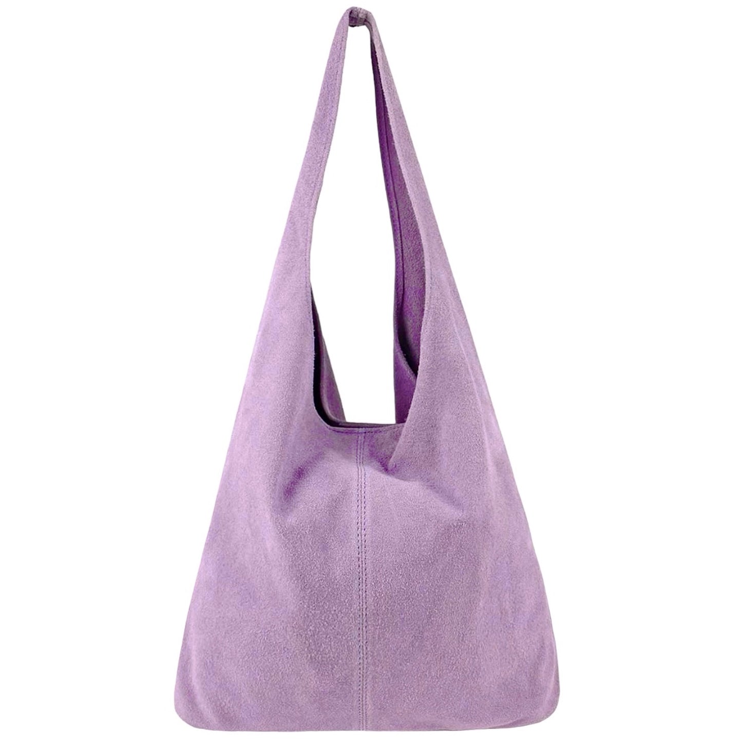 Modarno Borsa a tracolla da donna in pelle scamosciata pochette, borsa a tracolla, shopper, da donna, in vera pelle
