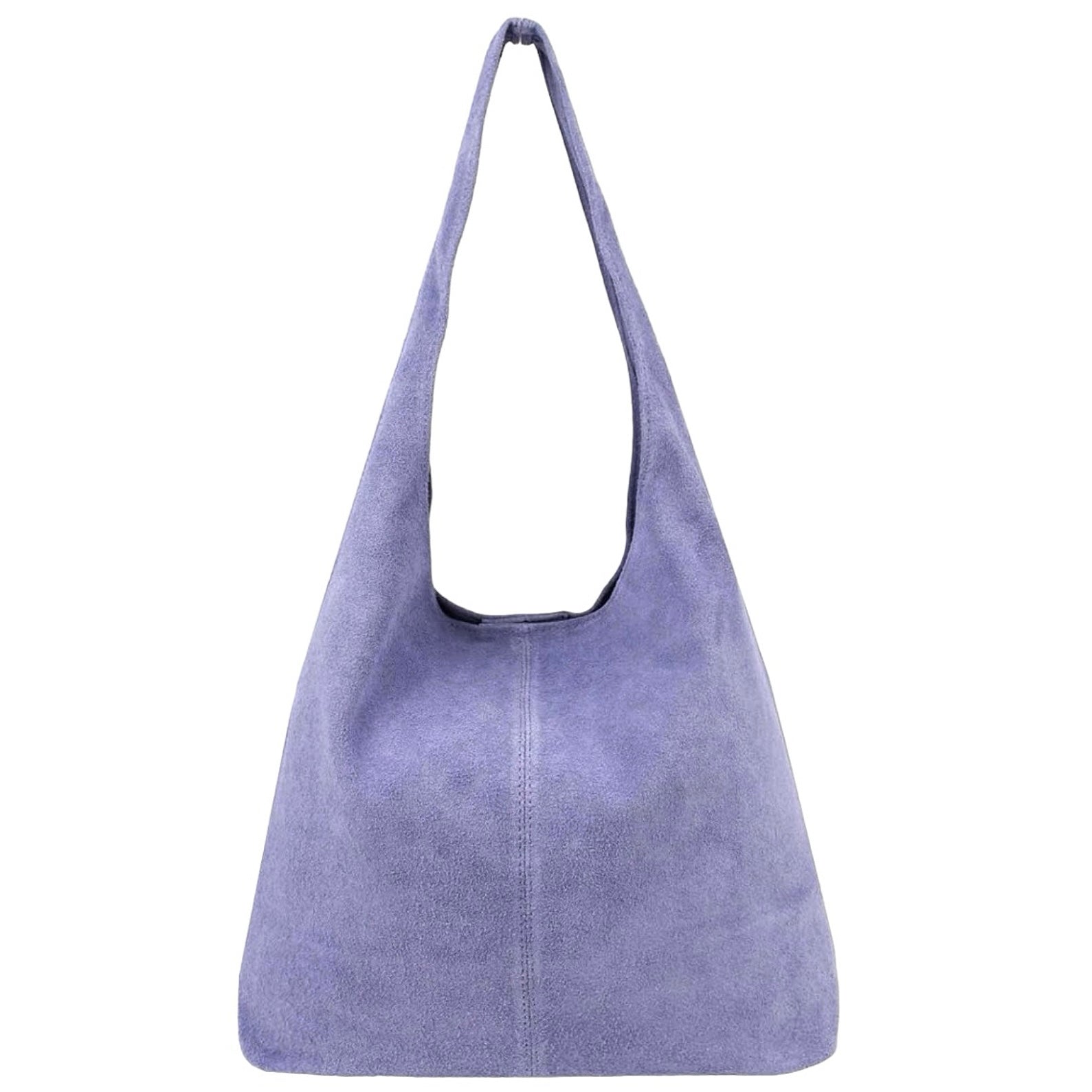 Modarno Borsa a tracolla da donna in pelle scamosciata pochette, borsa a tracolla, shopper, da donna, in vera pelle