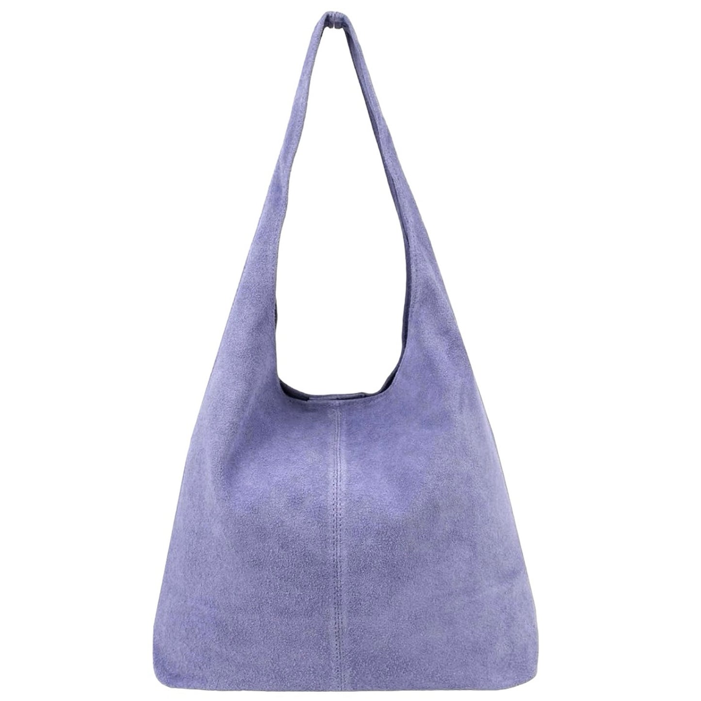 Modarno Borsa a tracolla da donna in pelle scamosciata pochette, borsa a tracolla, shopper, da donna, in vera pelle