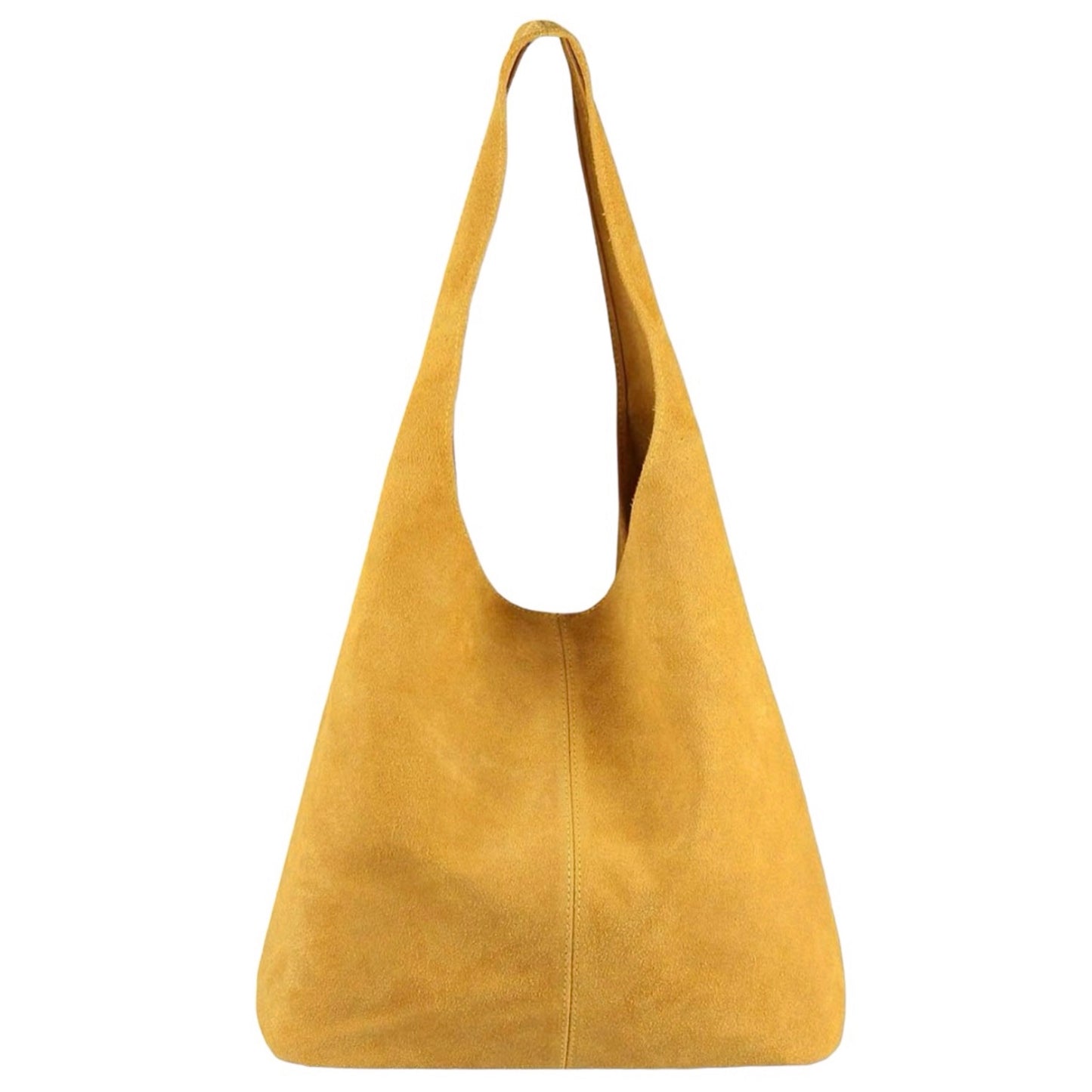 Modarno Borsa a tracolla da donna in pelle scamosciata pochette, borsa a tracolla, shopper, da donna, in vera pelle