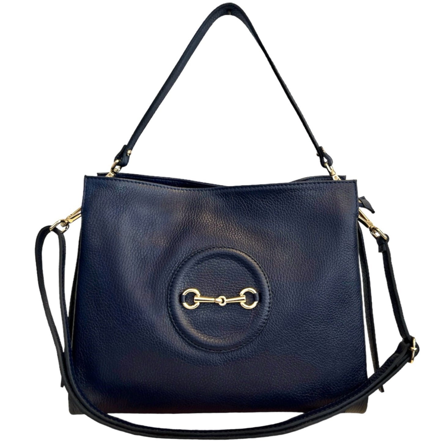 Modarno Borsa donna a tracolla/mano stile Morsetto metallico
