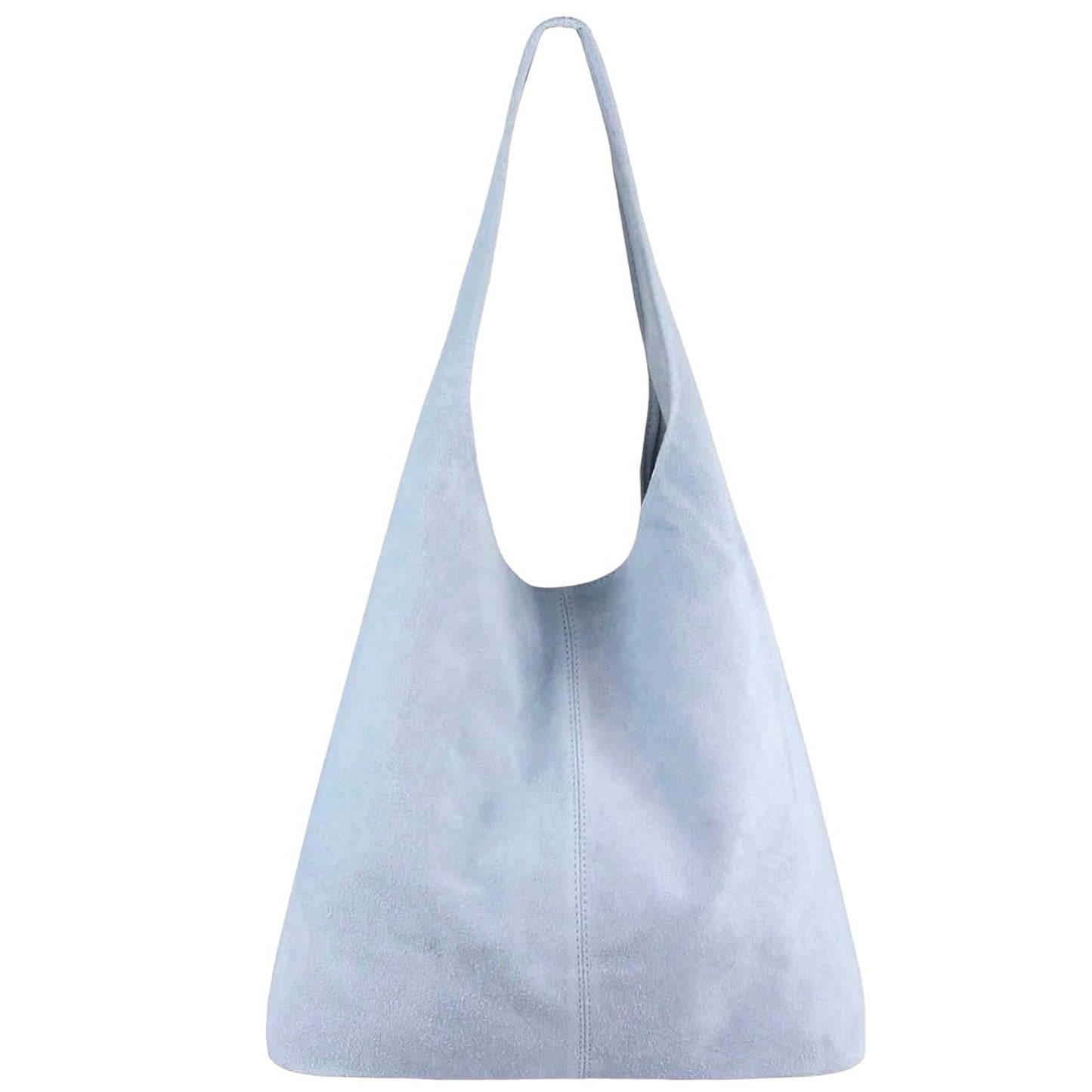 Modarno Borsa a tracolla da donna in pelle scamosciata pochette, borsa a tracolla, shopper, da donna, in vera pelle