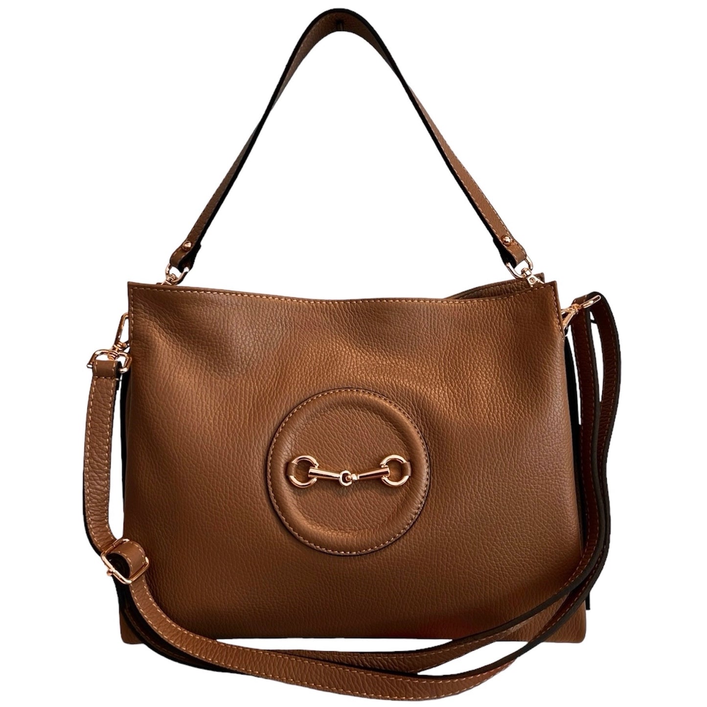 Modarno Borsa donna a tracolla/mano stile Morsetto metallico