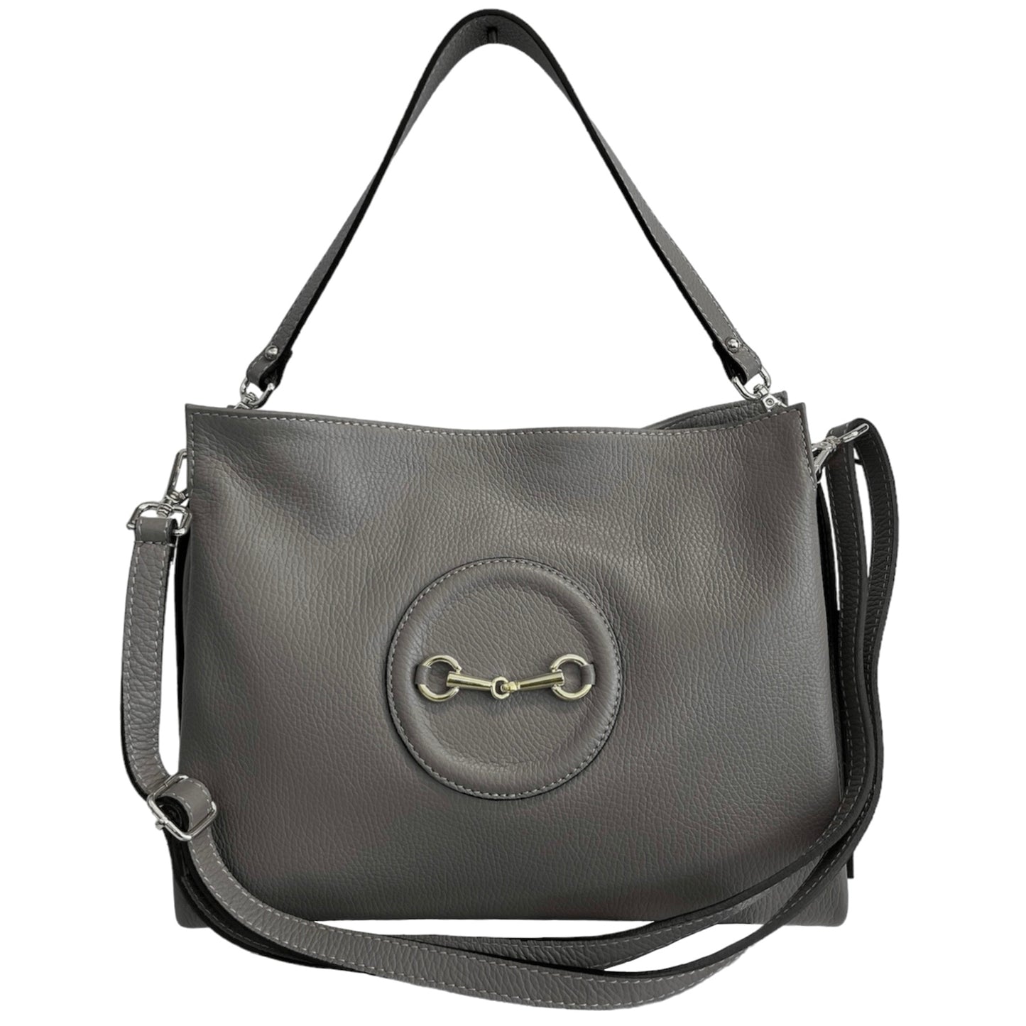 Modarno Borsa donna a tracolla/mano stile Morsetto metallico