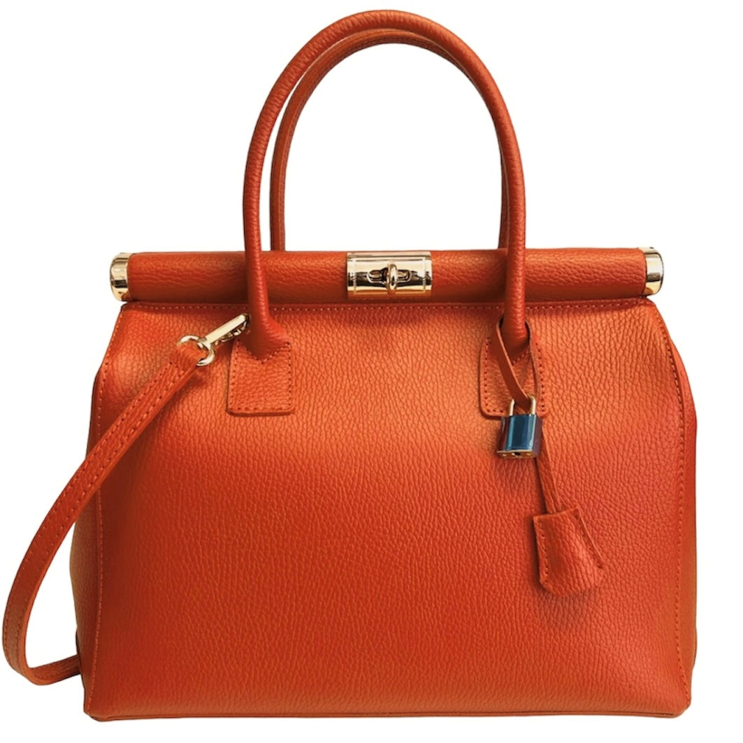 Modarno Handbag Woman Leather Handbag with Shoulder Strap 35x28x16 cm