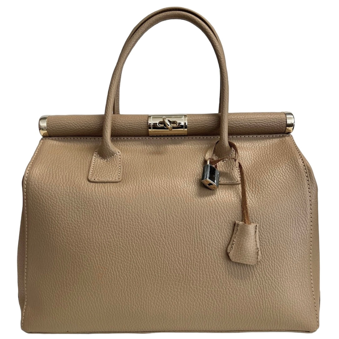 Modarno Handbag Woman Leather Handbag with Shoulder Strap 35x28x16 cm