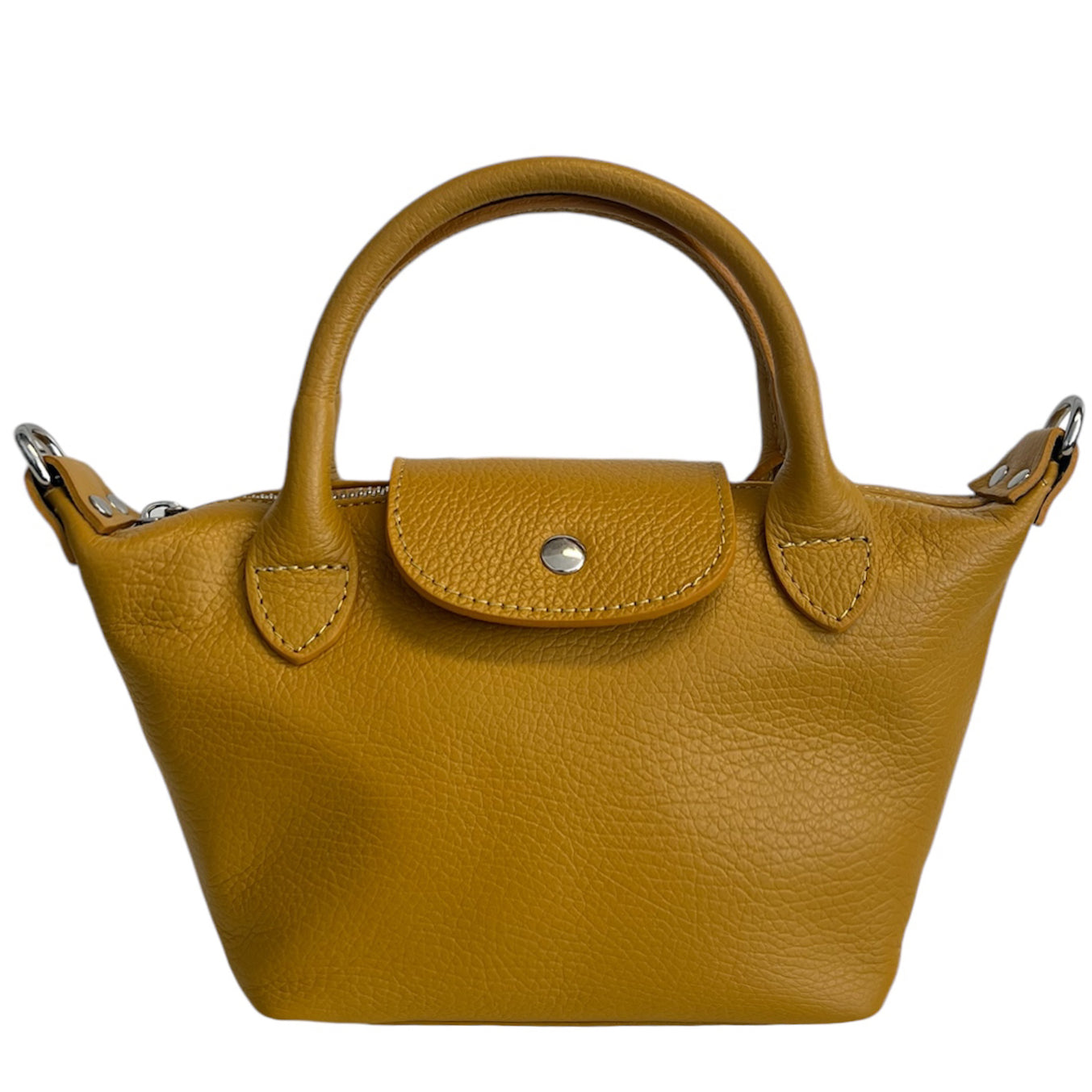 Modarno Borsetta Donna Raviolo in vera pelle 25x9x14 cm