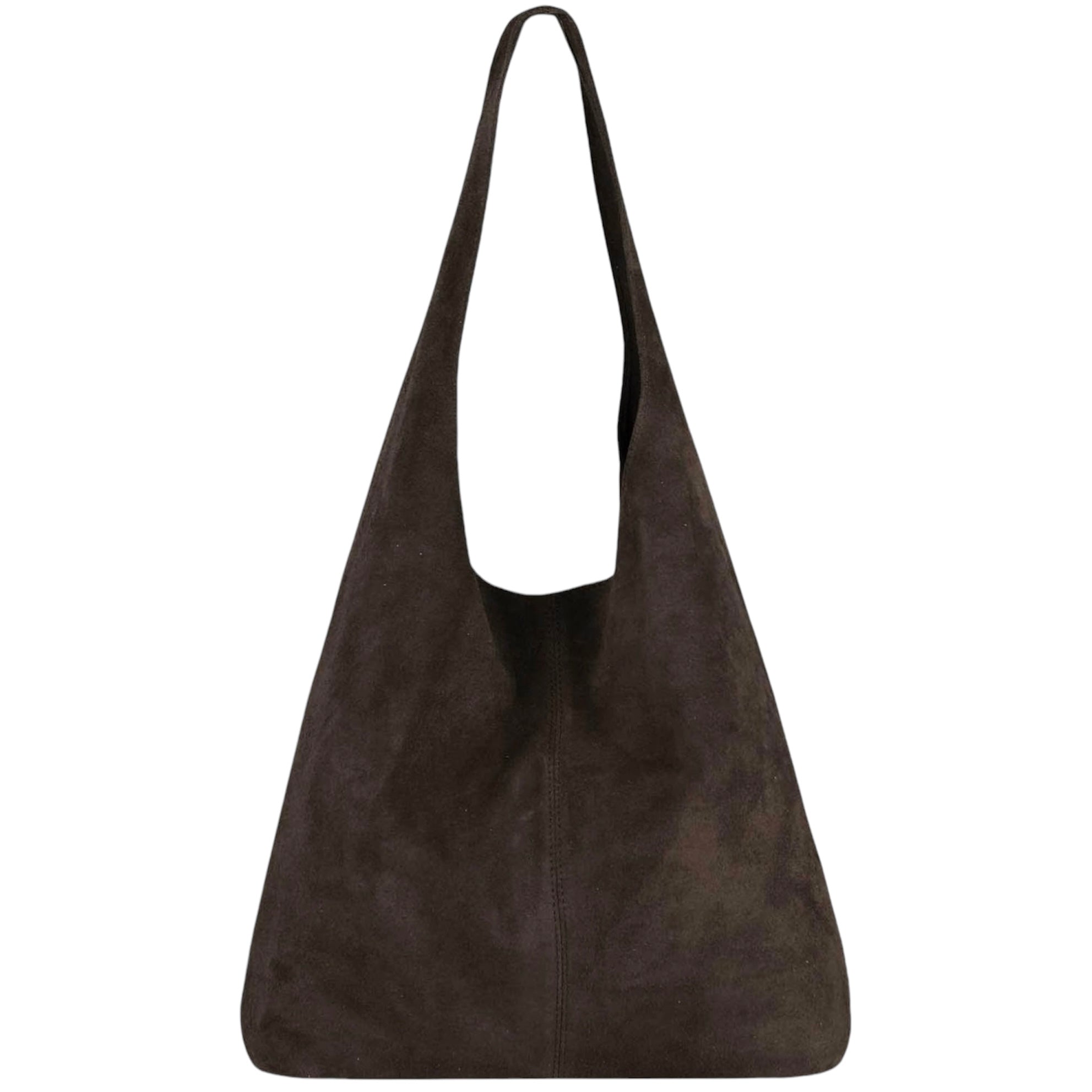 Modarno Borsa a tracolla da donna in pelle scamosciata pochette, borsa a tracolla, shopper, da donna, in vera pelle
