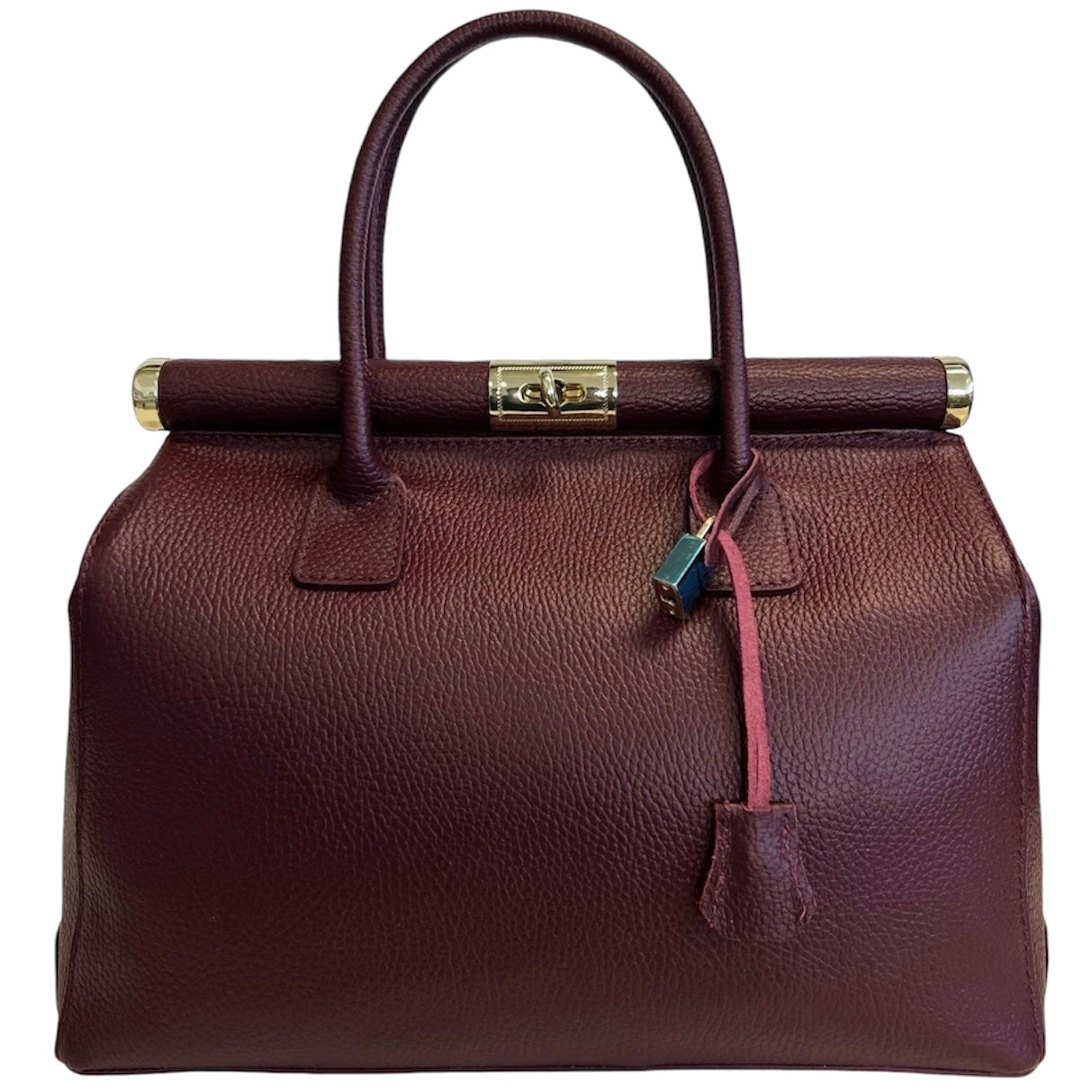 Modarno Handbag Woman Leather Handbag with Shoulder Strap 35x28x16 cm