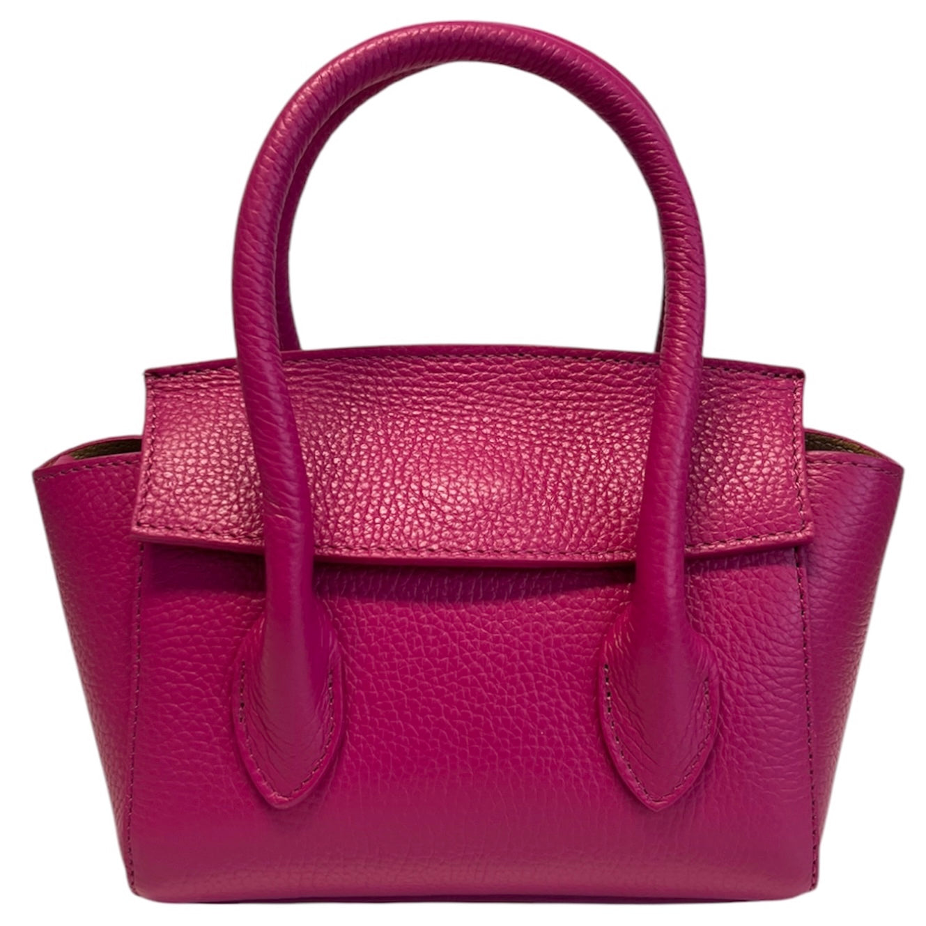 Modarno Borsetta a mano/tracolla Lily in vera pelle 19x10x13 cm