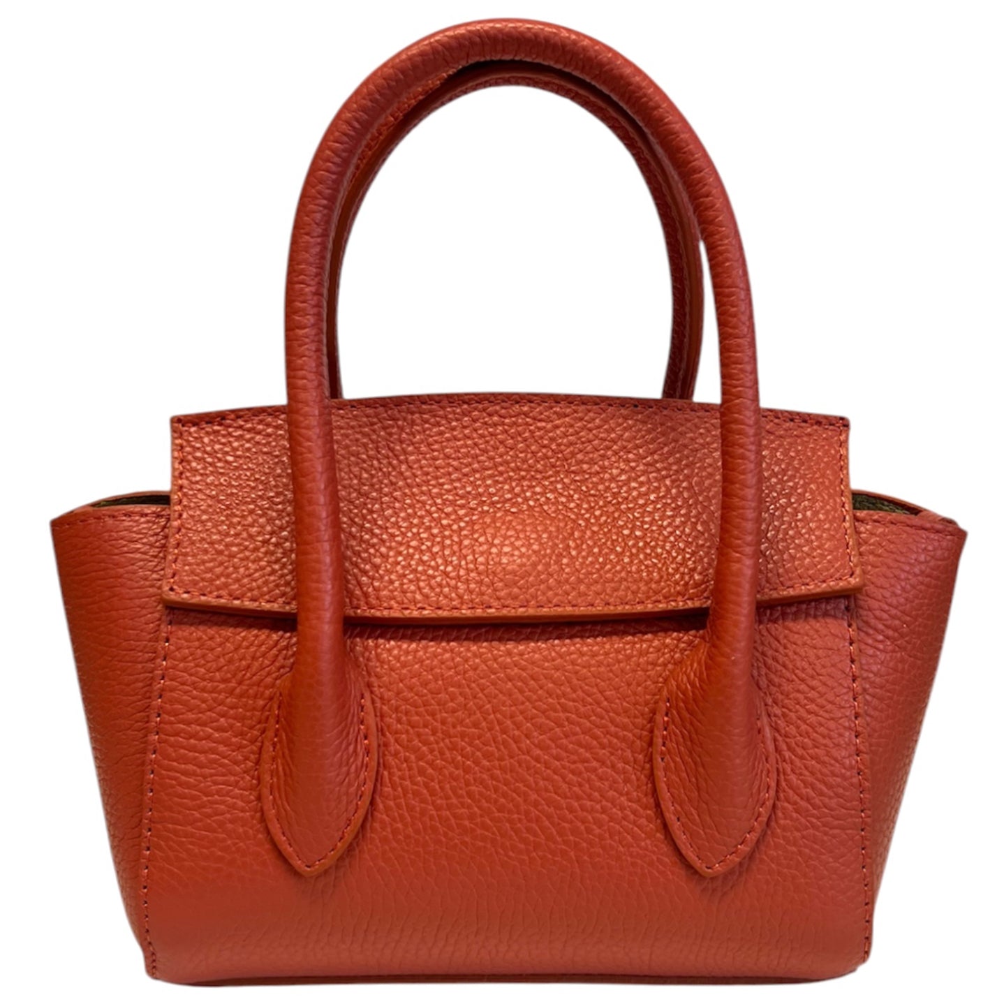 Modarno Borsetta a mano/tracolla Lily in vera pelle 19x10x13 cm