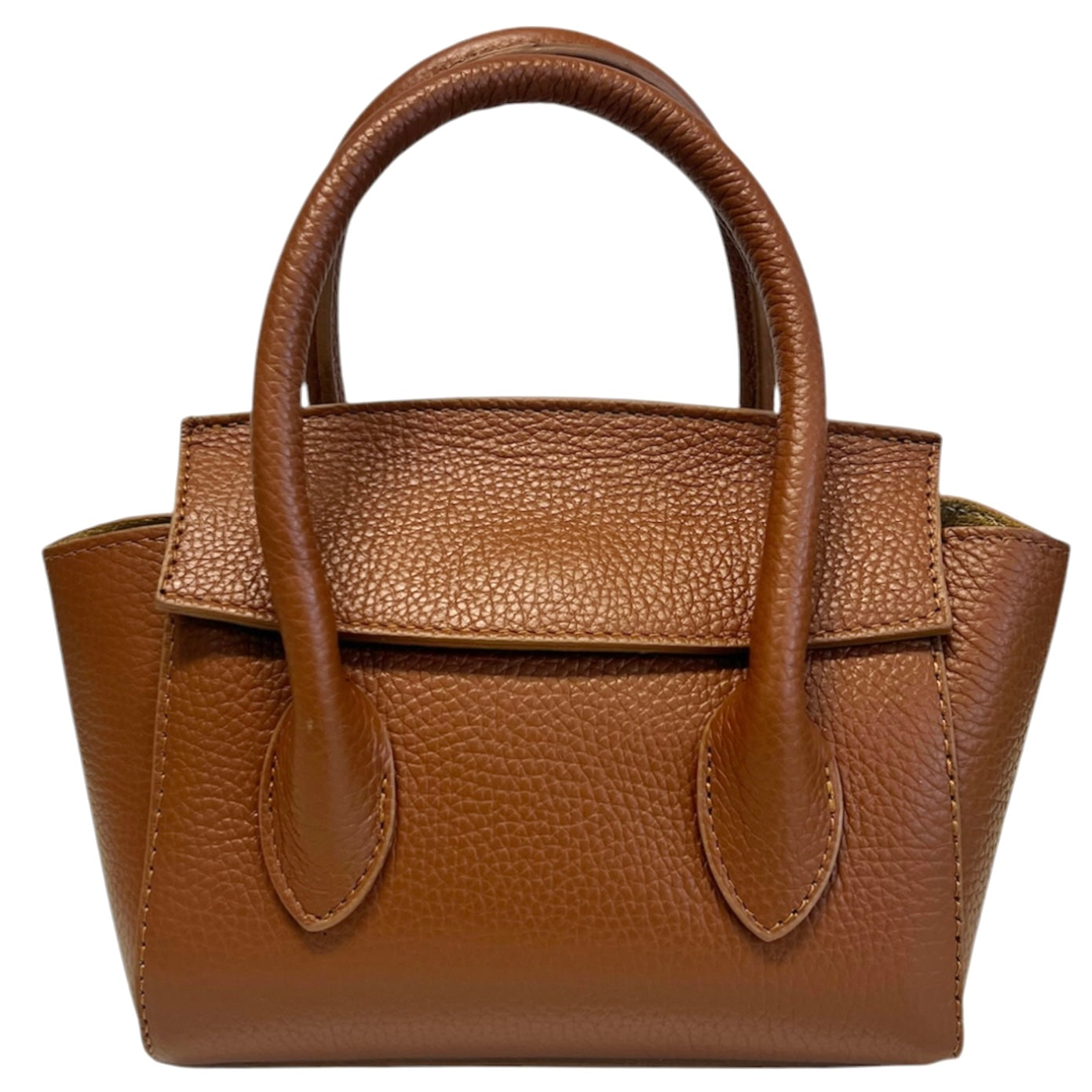 Modarno Borsetta a mano/tracolla Lily in vera pelle 19x10x13 cm