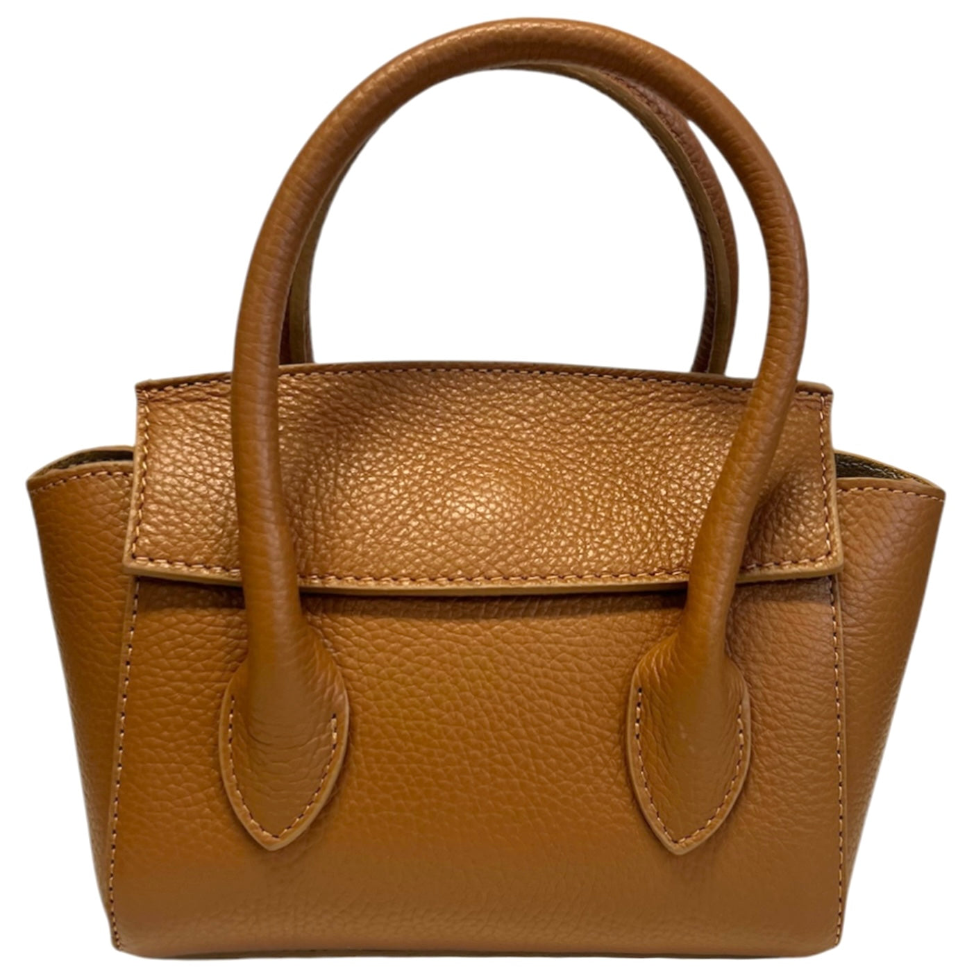 Modarno Borsetta a mano/tracolla Lily in vera pelle 19x10x13 cm