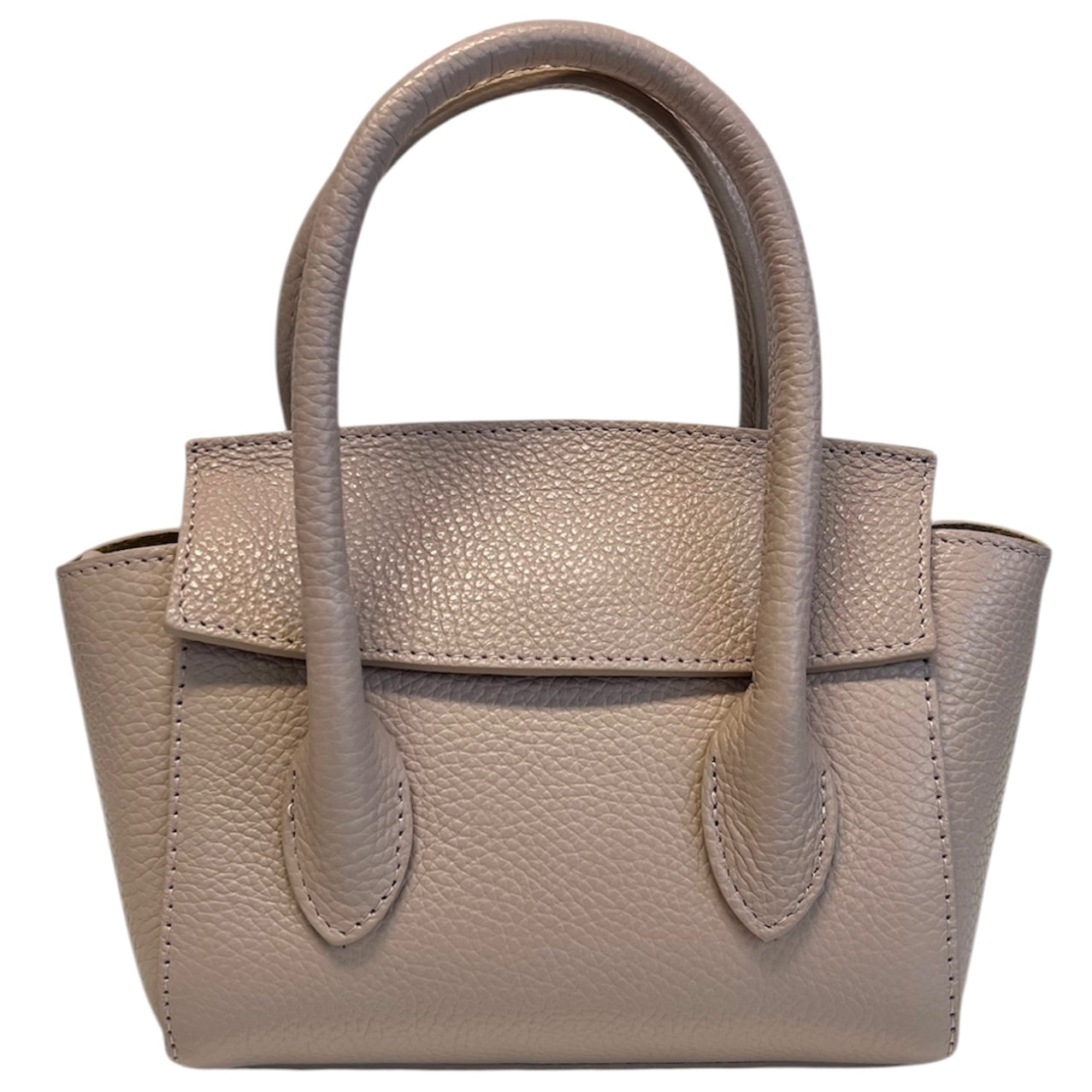 Modarno Borsetta a mano/tracolla Lily in vera pelle 19x10x13 cm