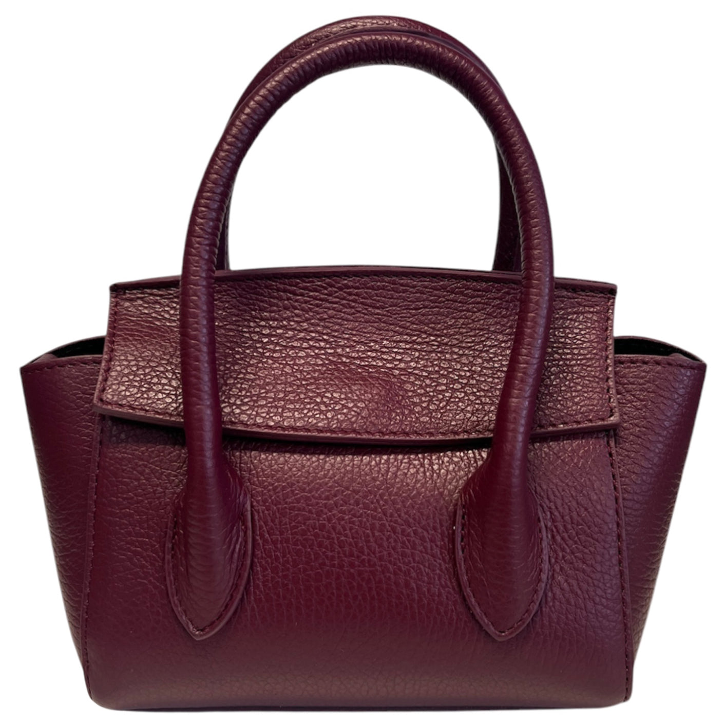 Modarno Borsetta a mano/tracolla Lily in vera pelle 19x10x13 cm