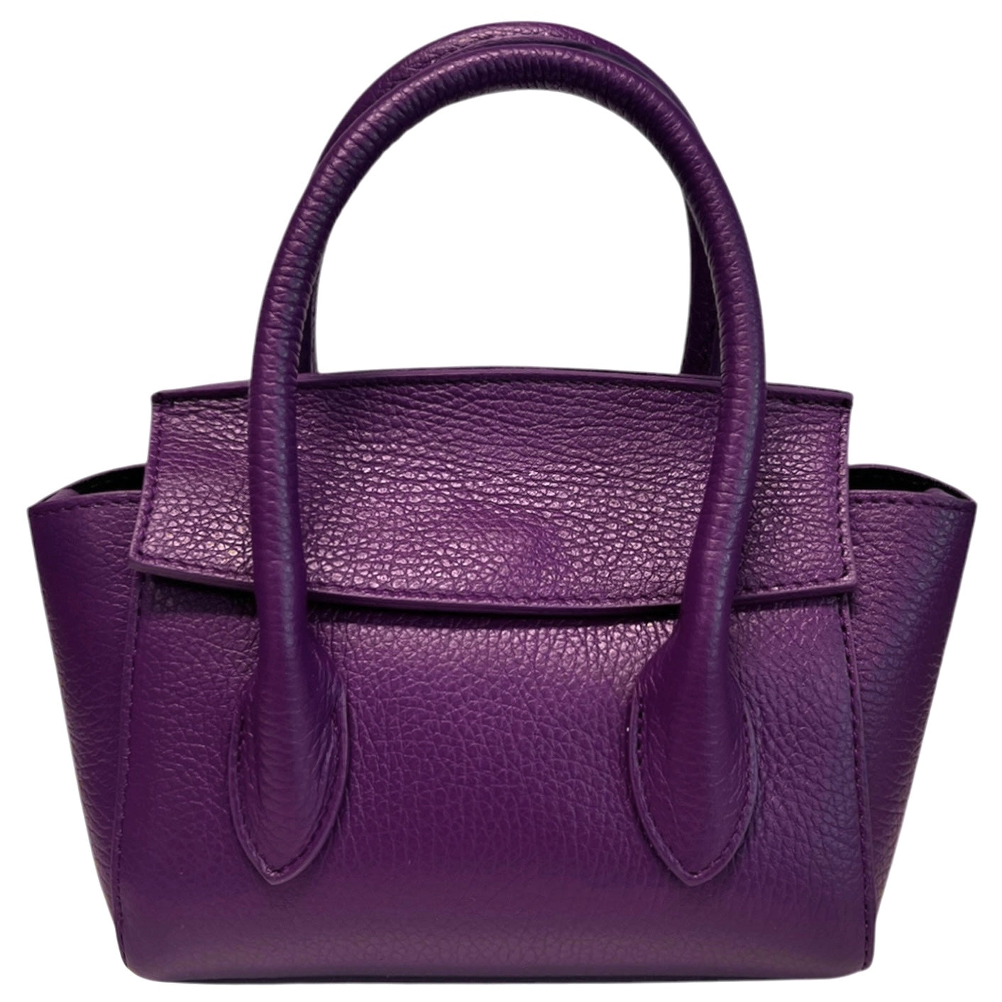 Modarno Borsetta a mano/tracolla Lily in vera pelle 19x10x13 cm