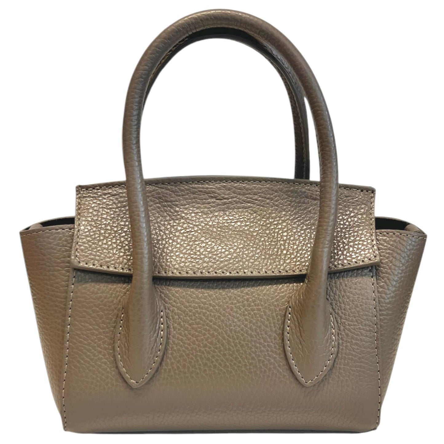 Modarno Borsetta a mano/tracolla Lily in vera pelle 19x10x13 cm