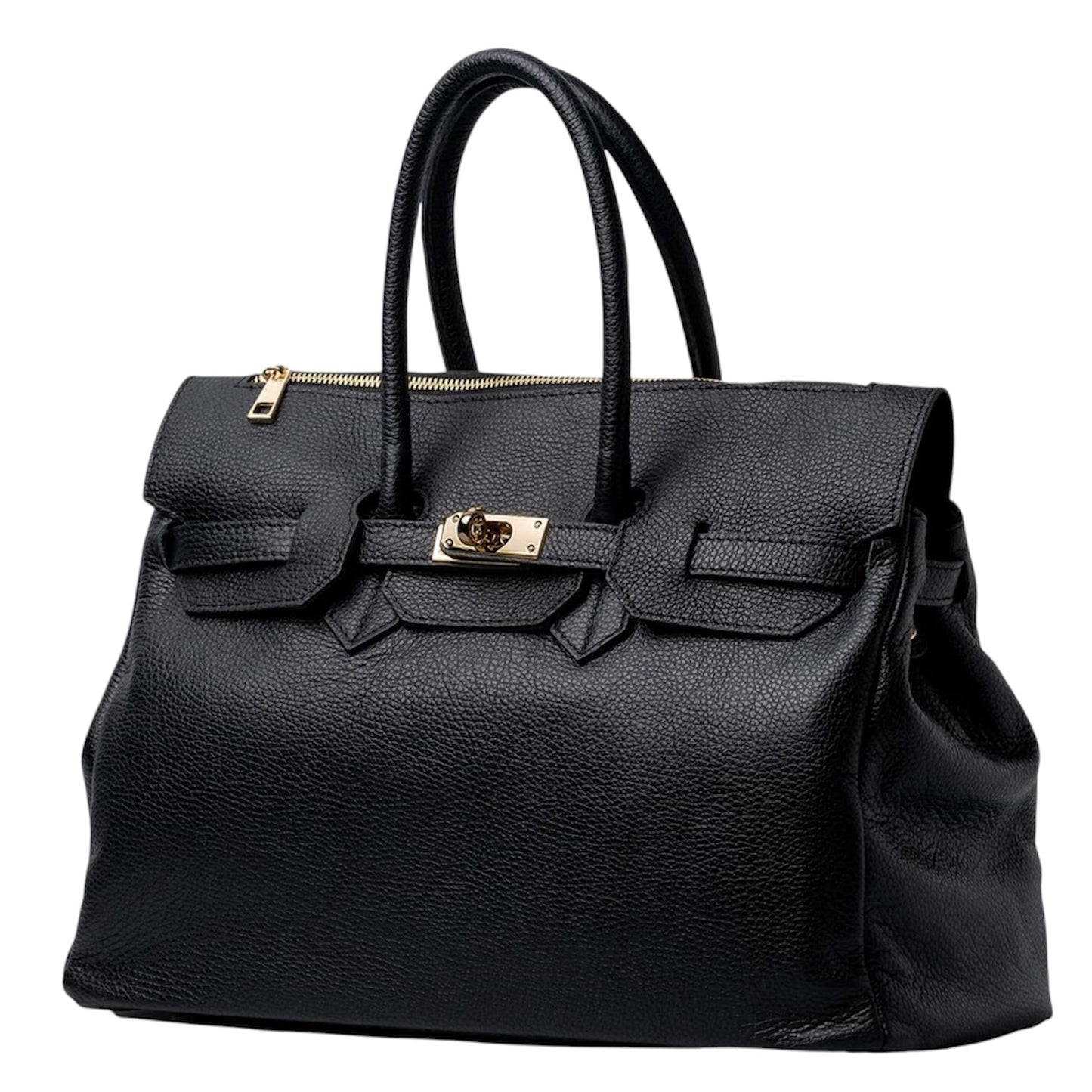 Modarno Borsa Birk a Mano in vera Pelle 40x17x28 cm