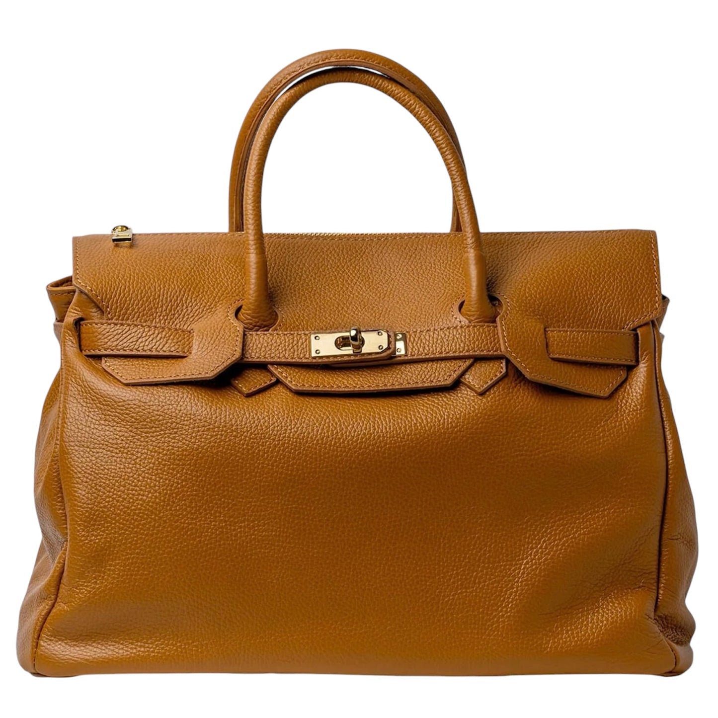 Modarno Borsa Birk a Mano in vera Pelle 40x17x28 cm