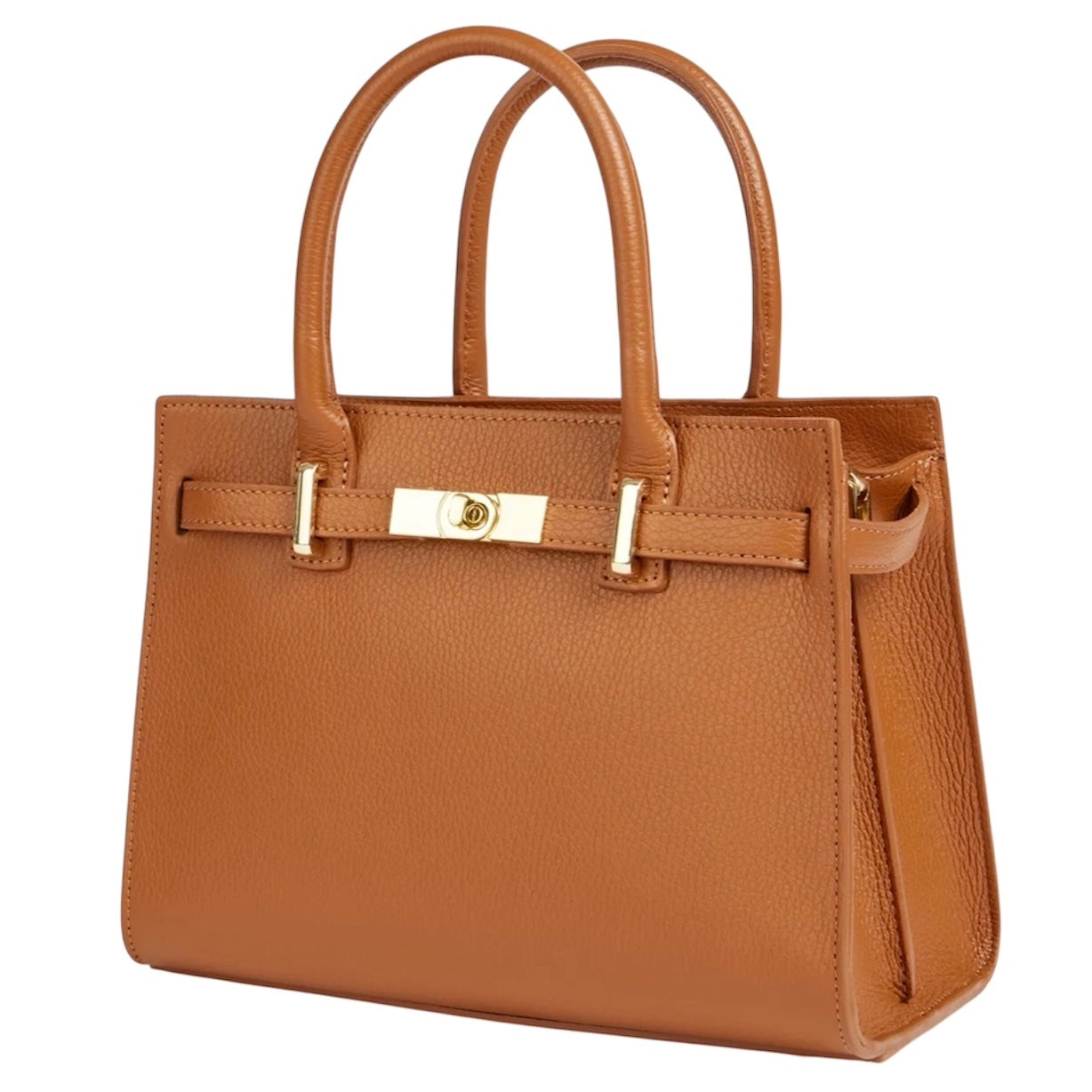 Modarno Borsa a mano e a tracolla "Gina" in vera pelle 28x14x20cm