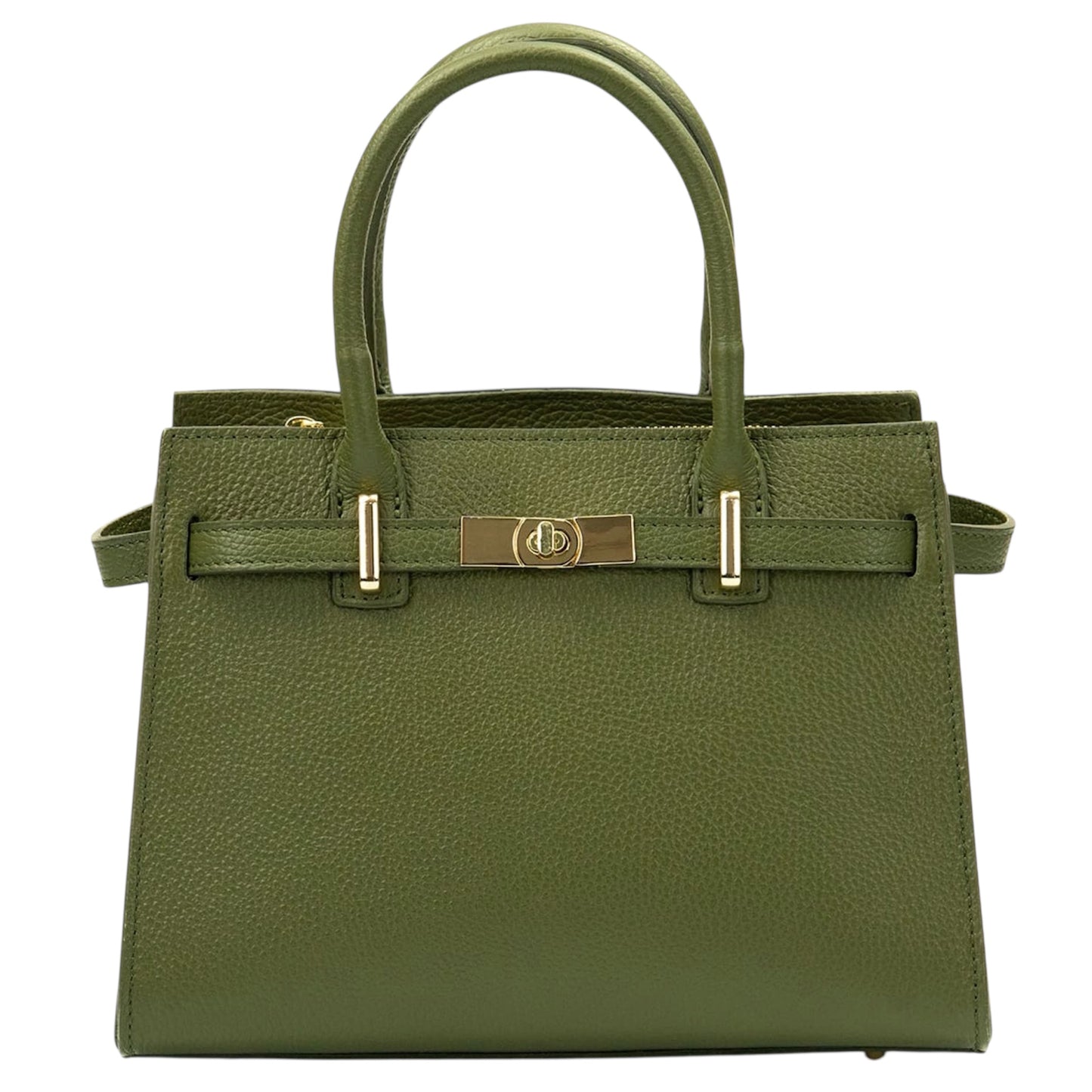 Modarno Borsa a mano e a tracolla "Gina" in vera pelle 28x14x20cm