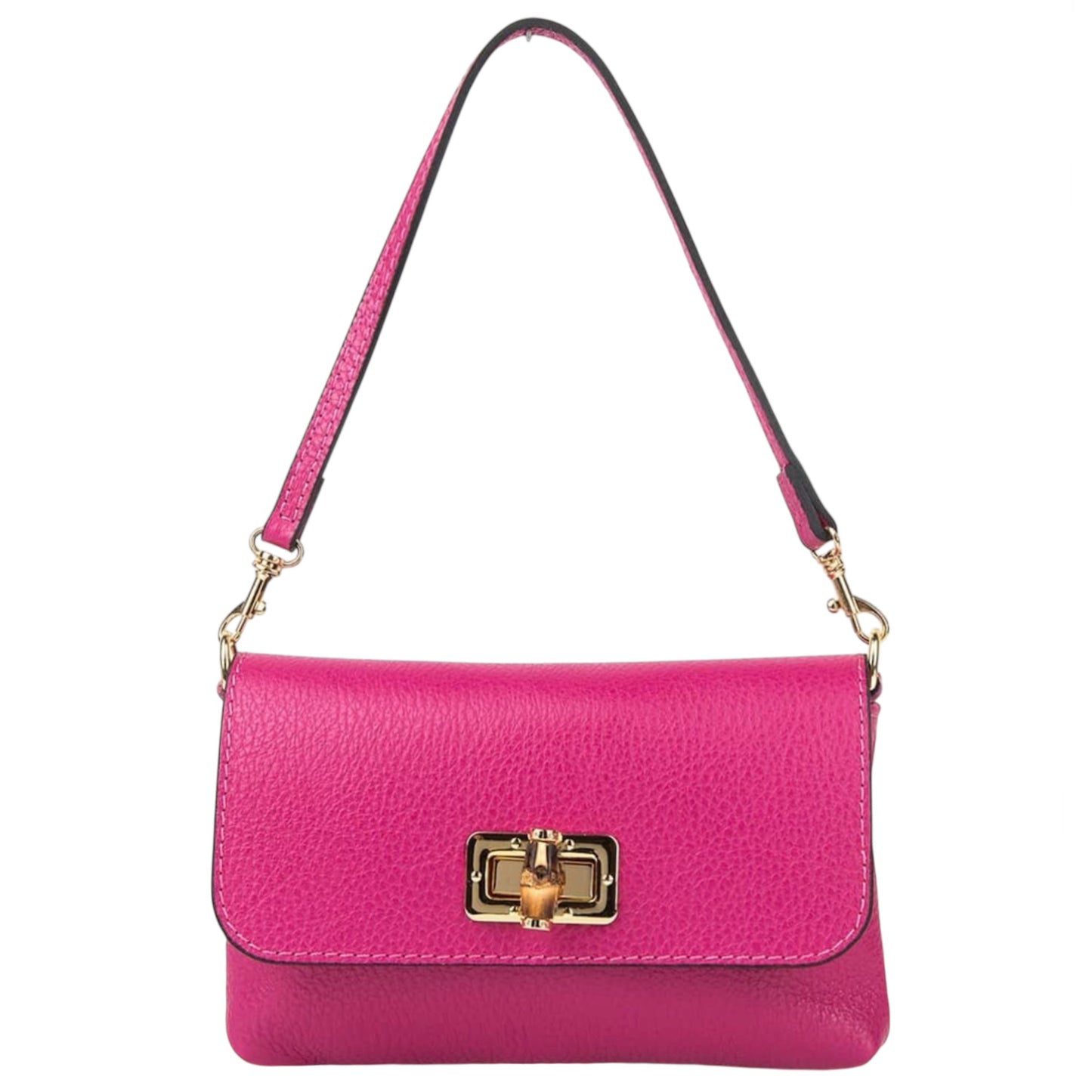 Modarno Borsetta pochetta donna ISA in vera pelle 19x4x12 cm
