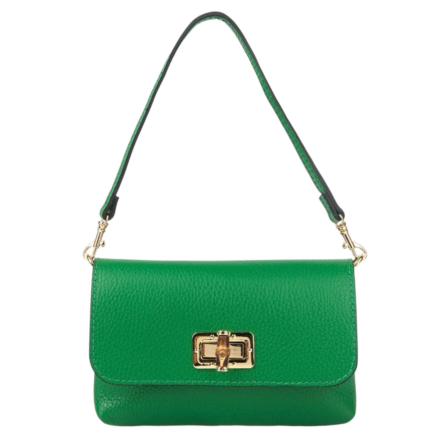 Modarno Borsetta pochetta donna ISA in vera pelle 19x4x12 cm