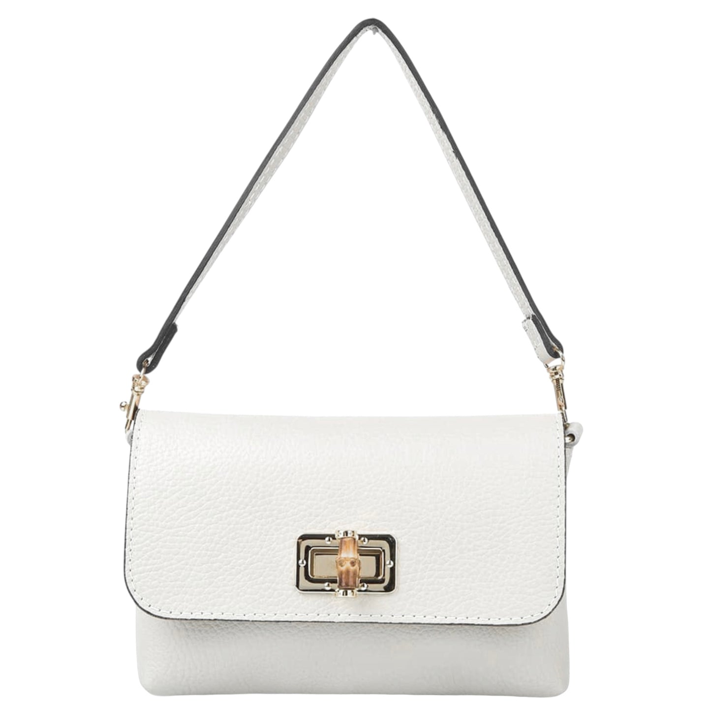 Modarno Borsetta pochetta donna ISA in vera pelle 19x4x12 cm