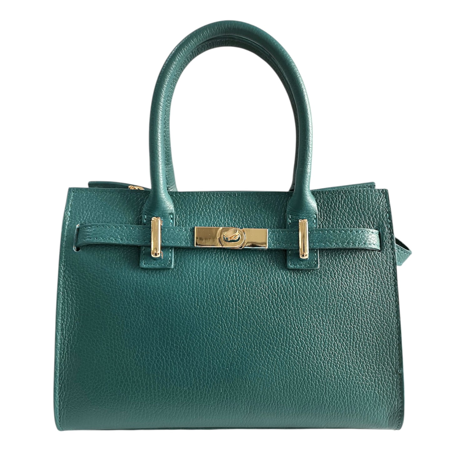 Modarno Borsa a mano e a tracolla "Gina" in vera pelle 28x14x20cm