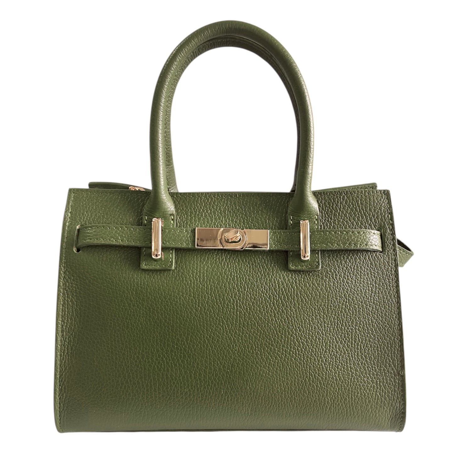 Modarno Borsa a mano e a tracolla "Gina" in vera pelle 28x14x20cm