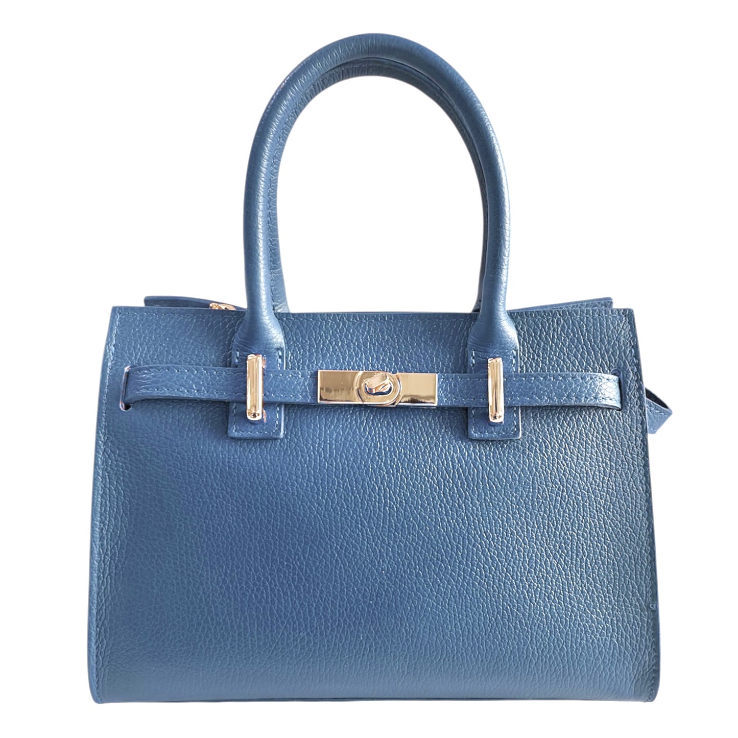 Modarno Borsa a mano e a tracolla "Gina" in vera pelle 28x14x20cm