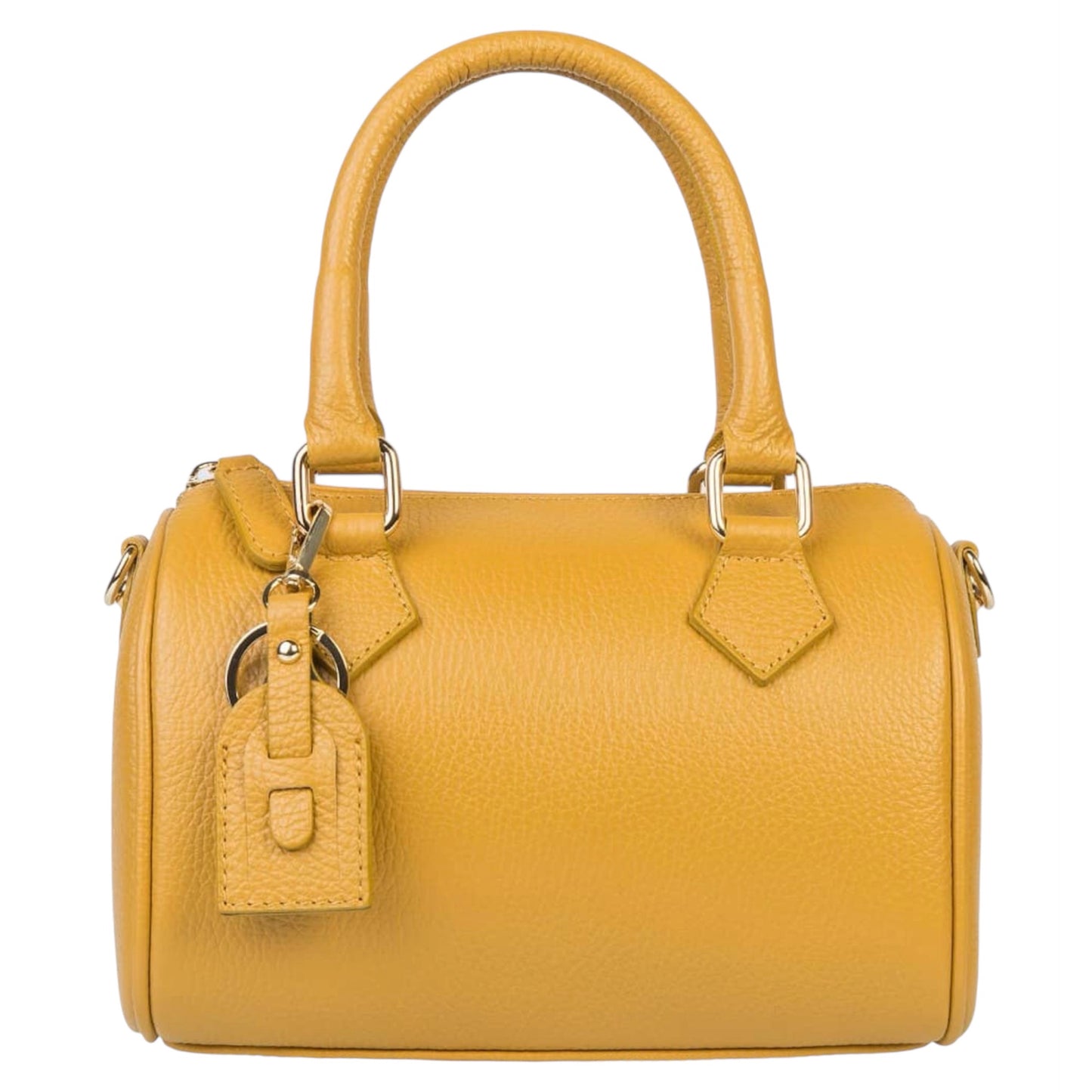 Modarno Borsetta donna bauletto Marra vera pelle 23x13x17 cm