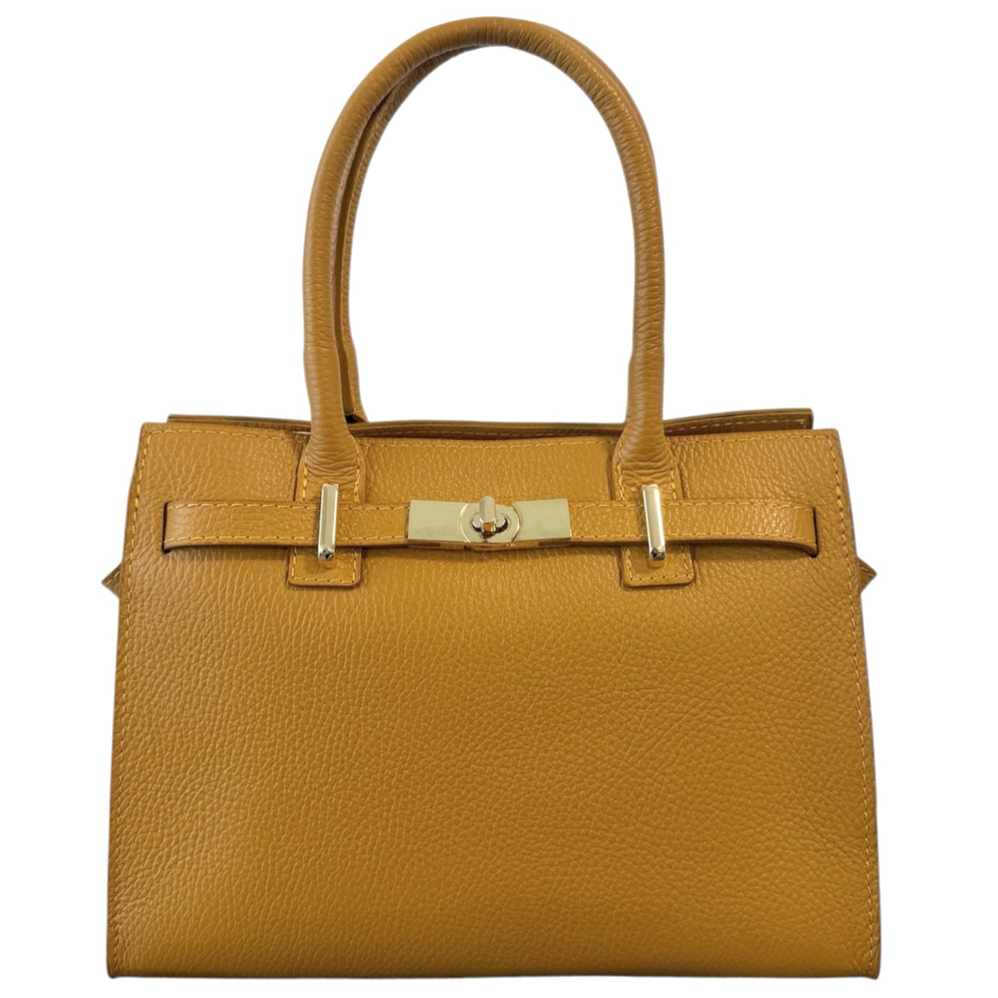 Modarno Borsa a mano e a tracolla "Gina" in vera pelle 28x14x20cm