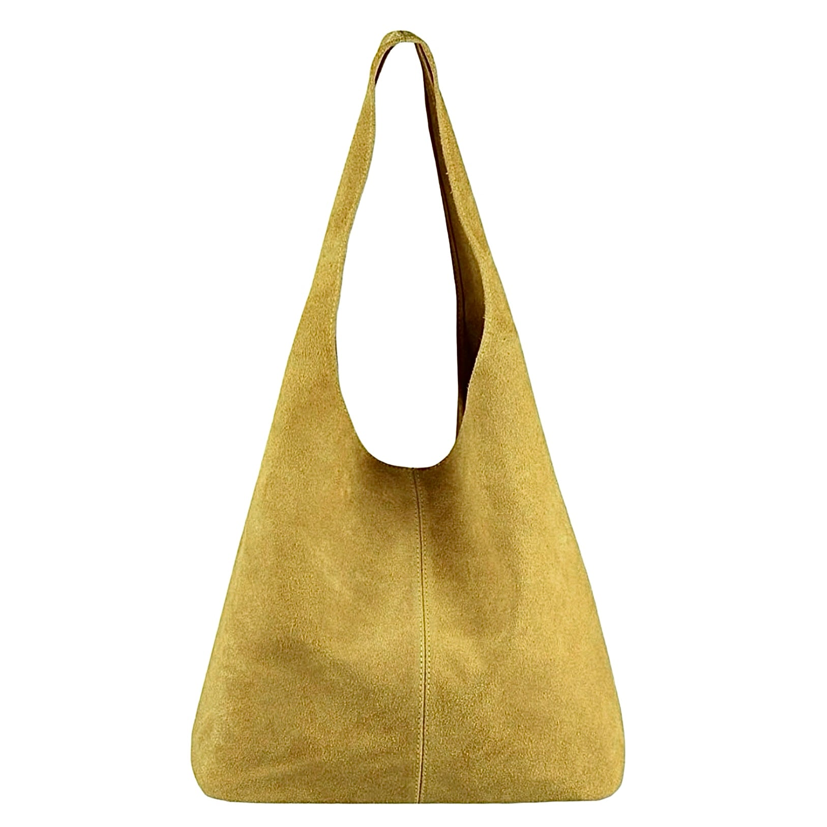 Modarno Borsa a tracolla da donna in pelle scamosciata pochette, borsa a tracolla, shopper, da donna, in vera pelle