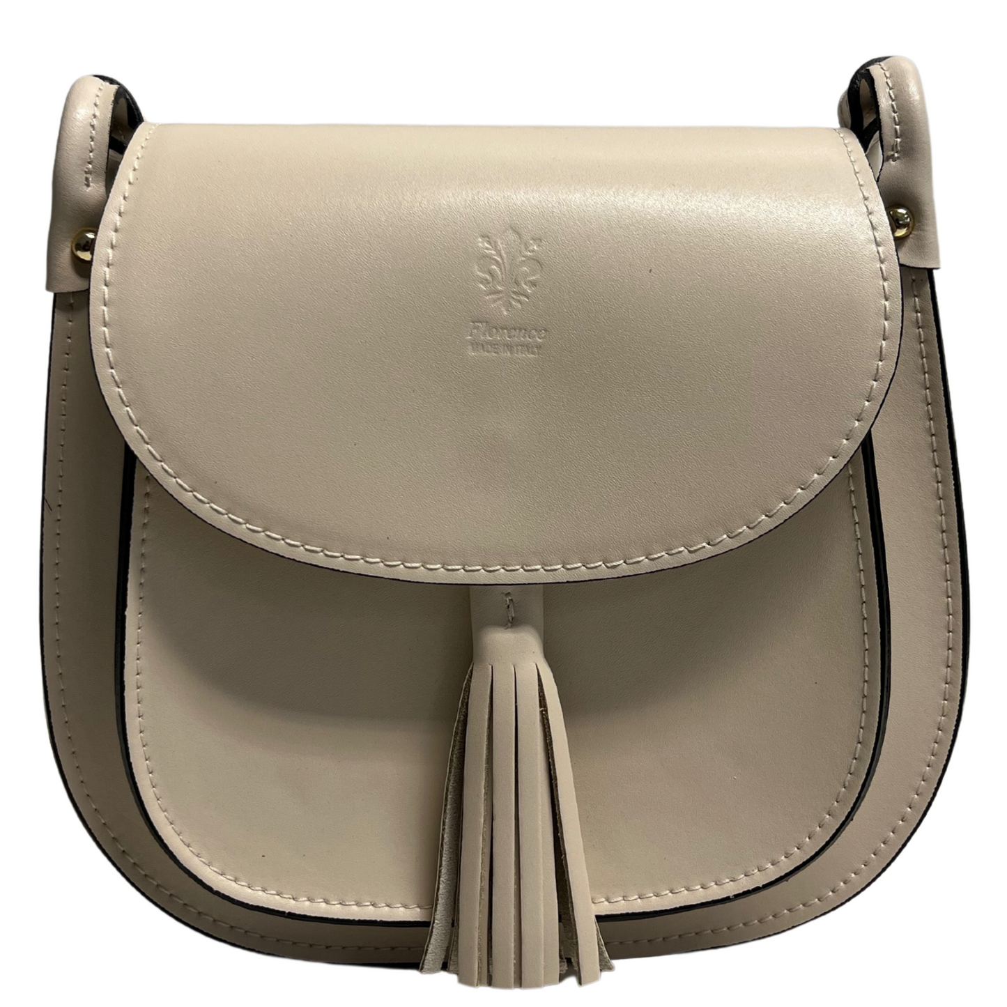Modarno Borsa a Spalla Tracollina da Donna in Vera Pelle Made in Italy - 23x21x7