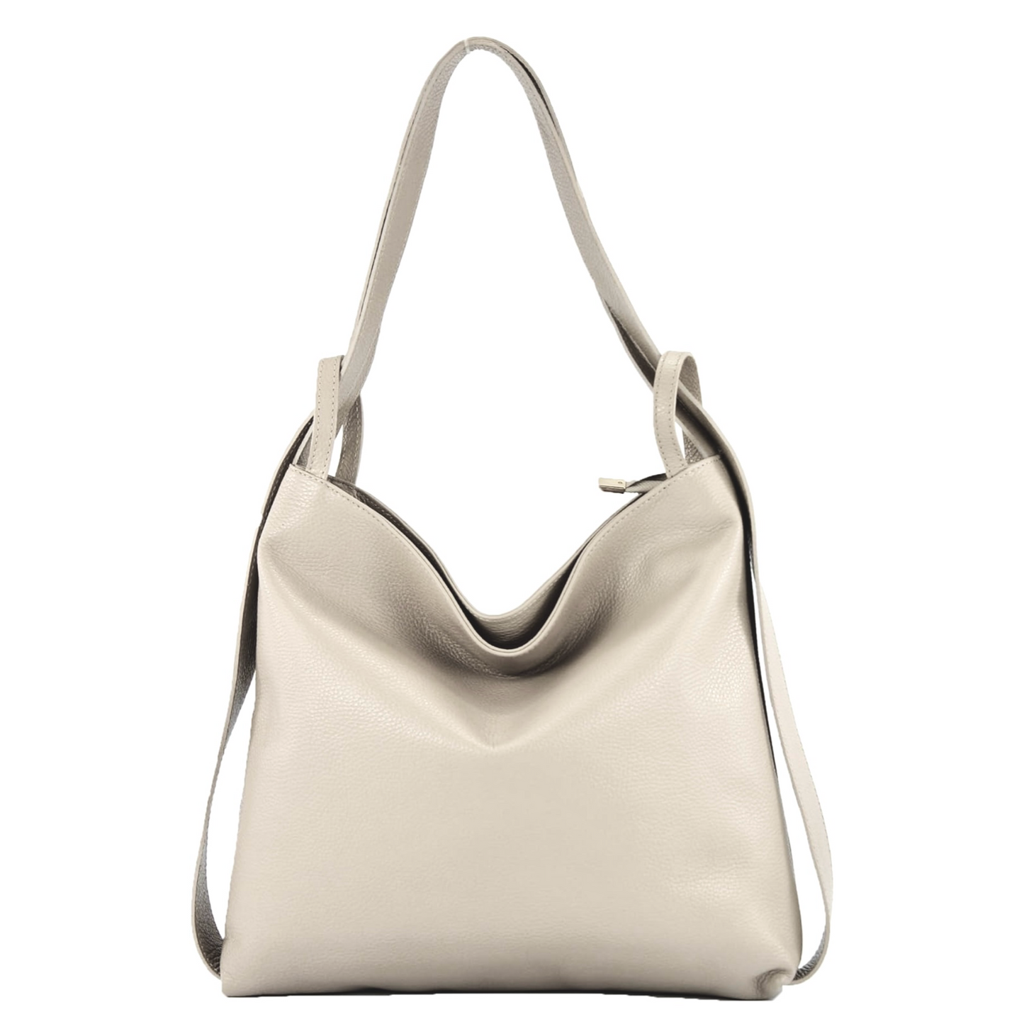 Modarno Shopper Zaino in Vera Pelle da donna 2in1