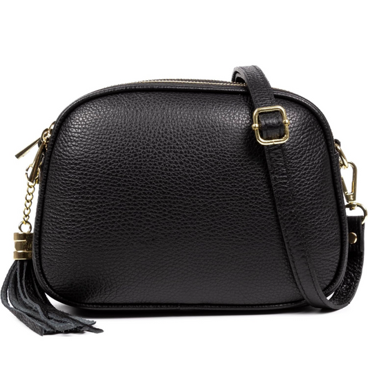 Modarno Borsa a tracolla Donna in Vera pelle Dollaro 23x8x17 cm