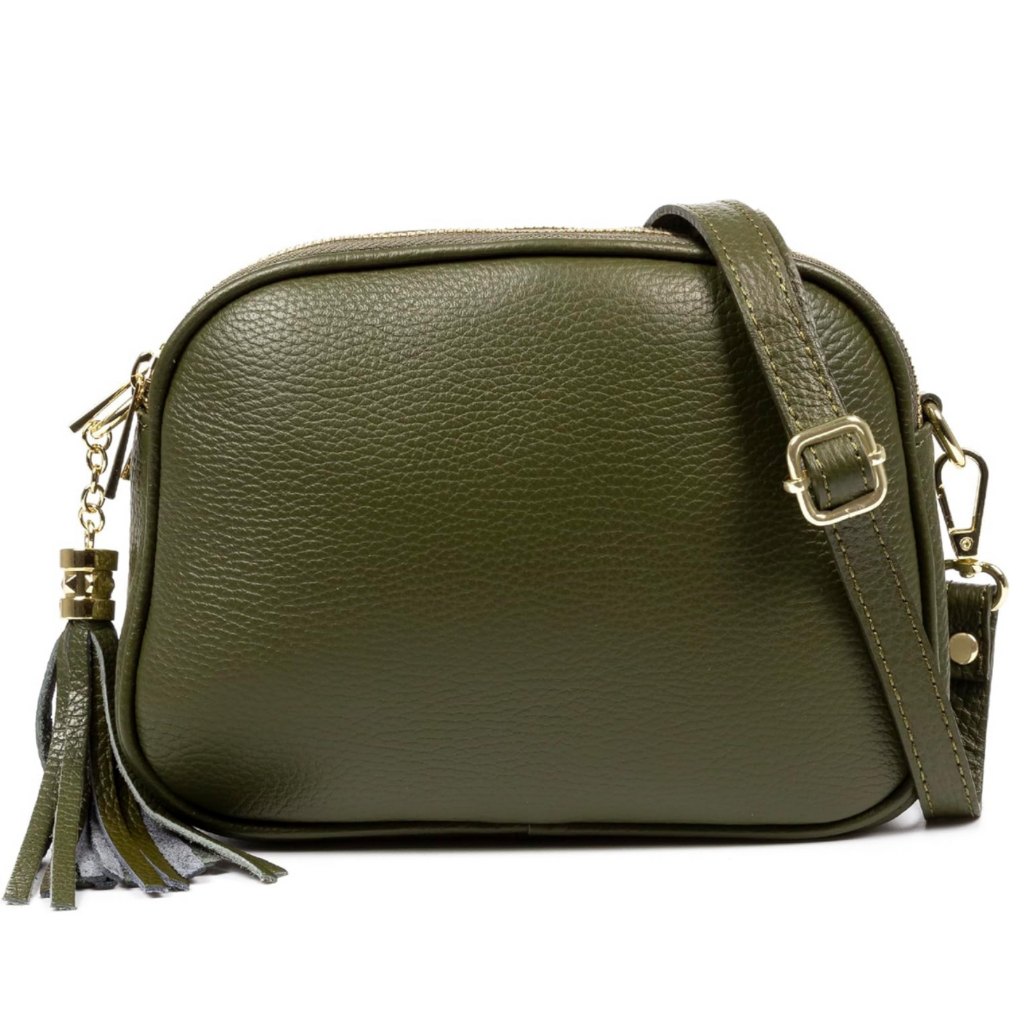 Modarno Borsa a tracolla Donna in Vera pelle Dollaro 23x8x17 cm