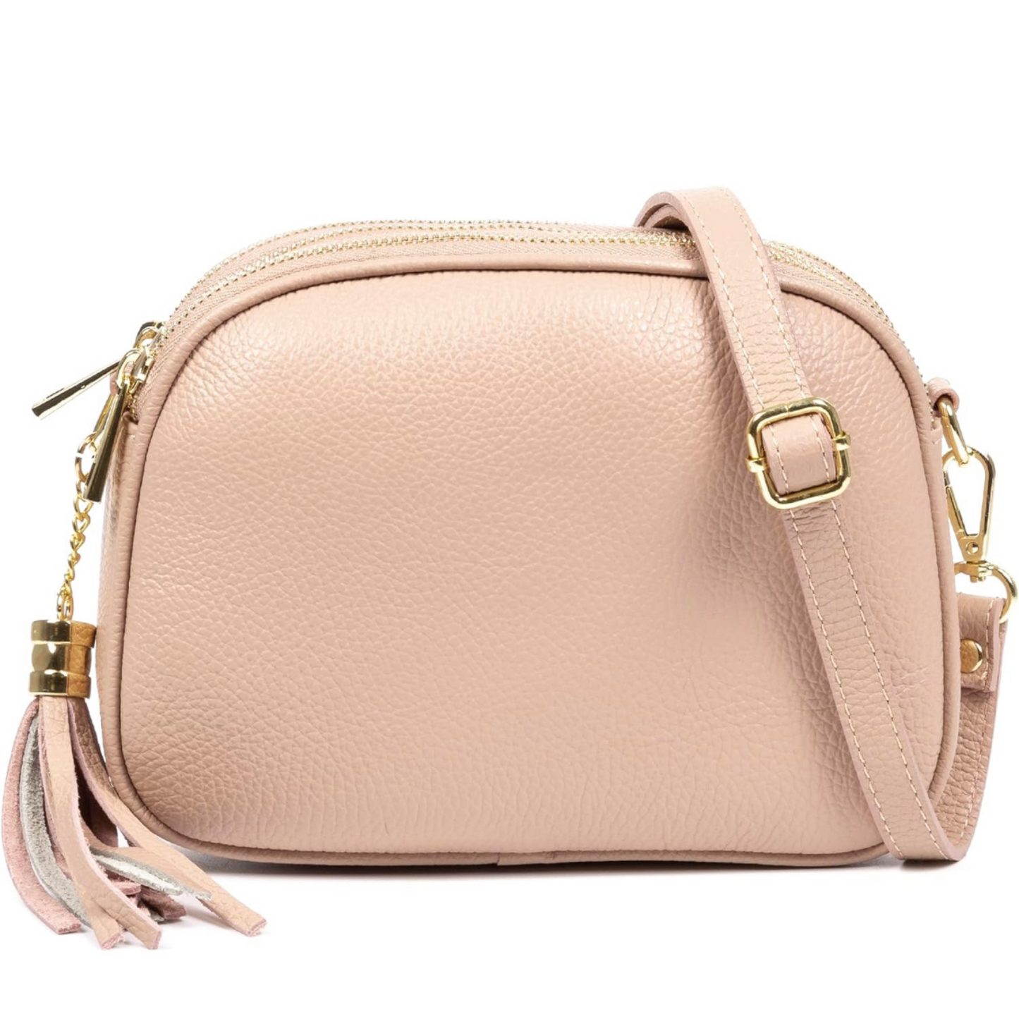 Modarno Borsa a tracolla Donna in Vera pelle Dollaro 23x8x17 cm