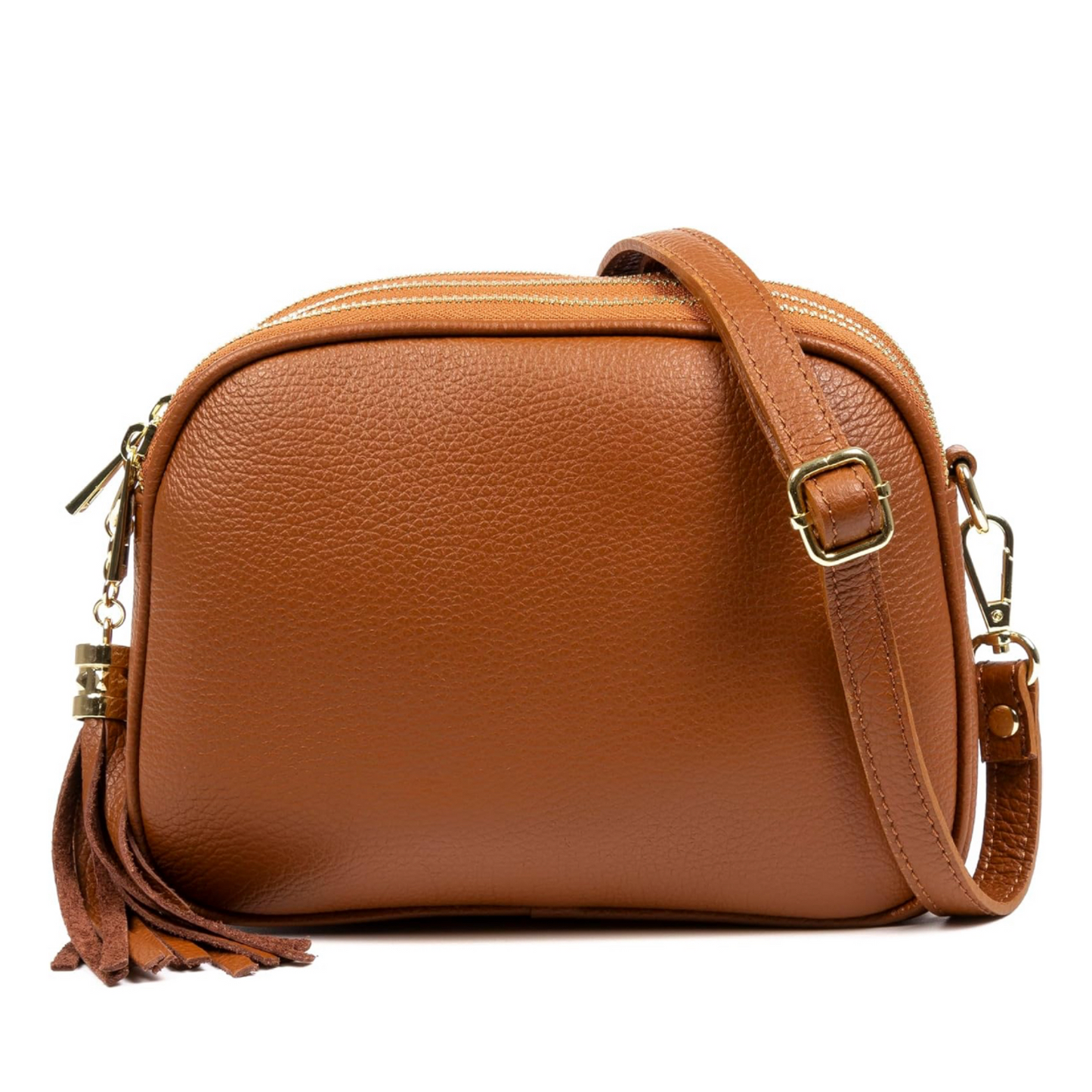 Modarno Borsa a tracolla Donna in Vera pelle Dollaro 23x8x17 cm