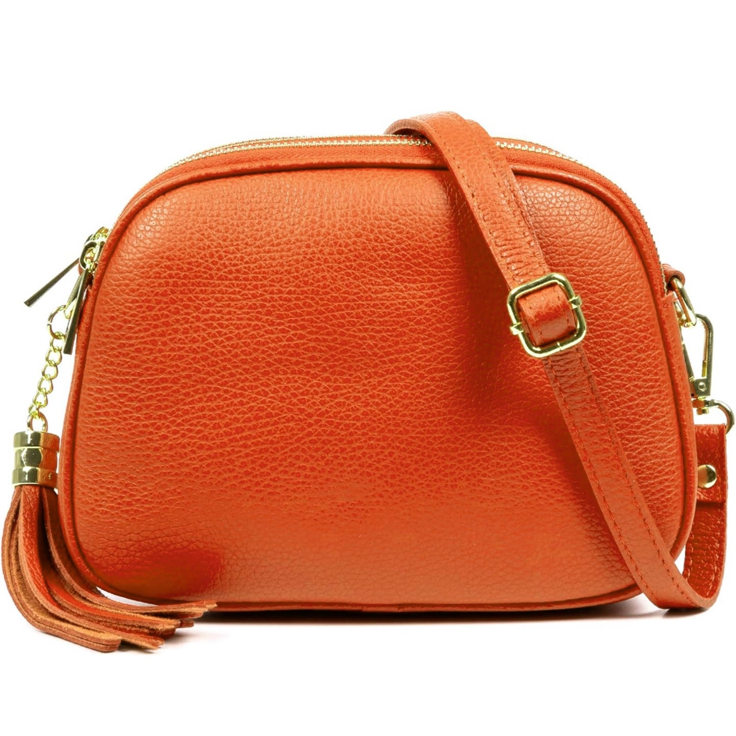 Modarno Borsa a tracolla Donna in Vera pelle Dollaro 23x8x17 cm