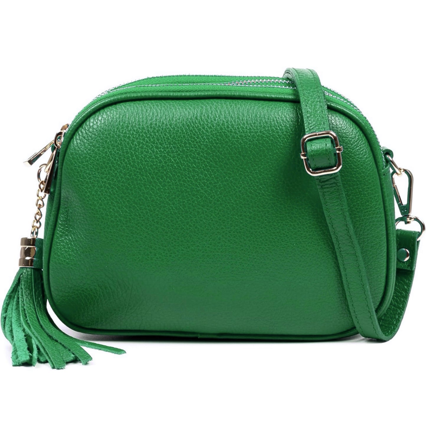 Modarno Borsa a tracolla Donna in Vera pelle Dollaro 23x8x17 cm