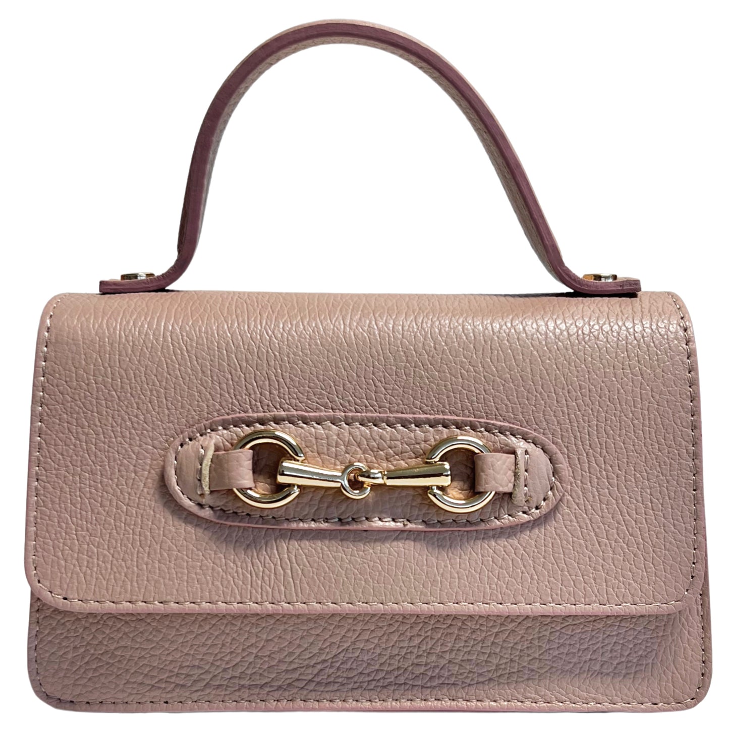 Modarno Borsetta a tracolla fantasia Morsetto metallico Horsebit 20x7x12 cm