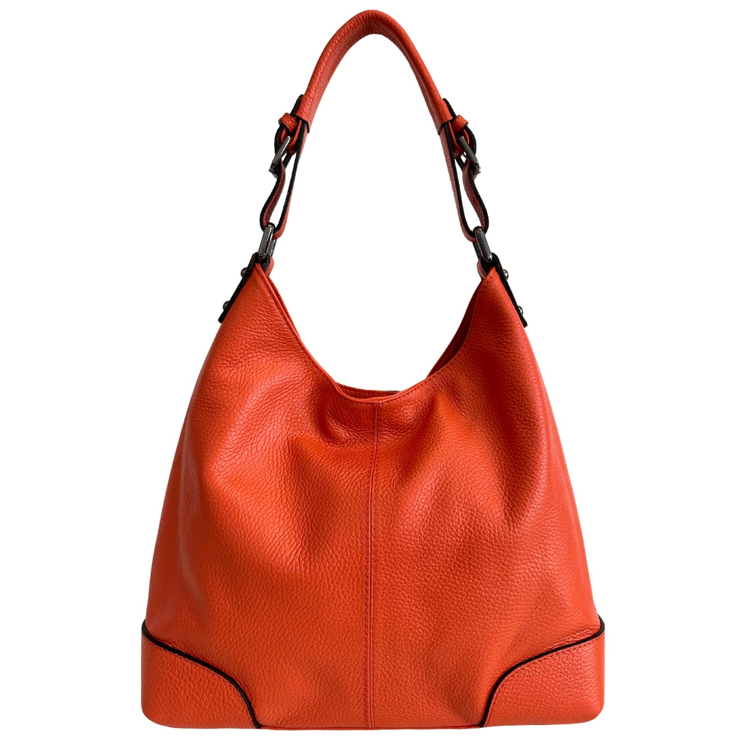Modarno Borsa da donna italiana Borsa a spalla, Borsa a tracolla, Borsa a mano, in vera pelle Rocxy